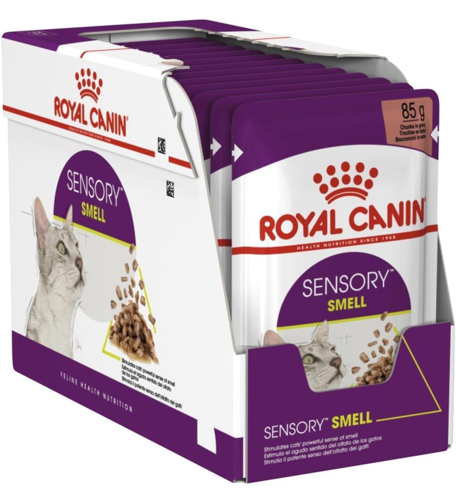 Royal Canin Sensory Smell in Gravy Wet Cat Food (12 x 85g) - Buy Online on GoSupps.com