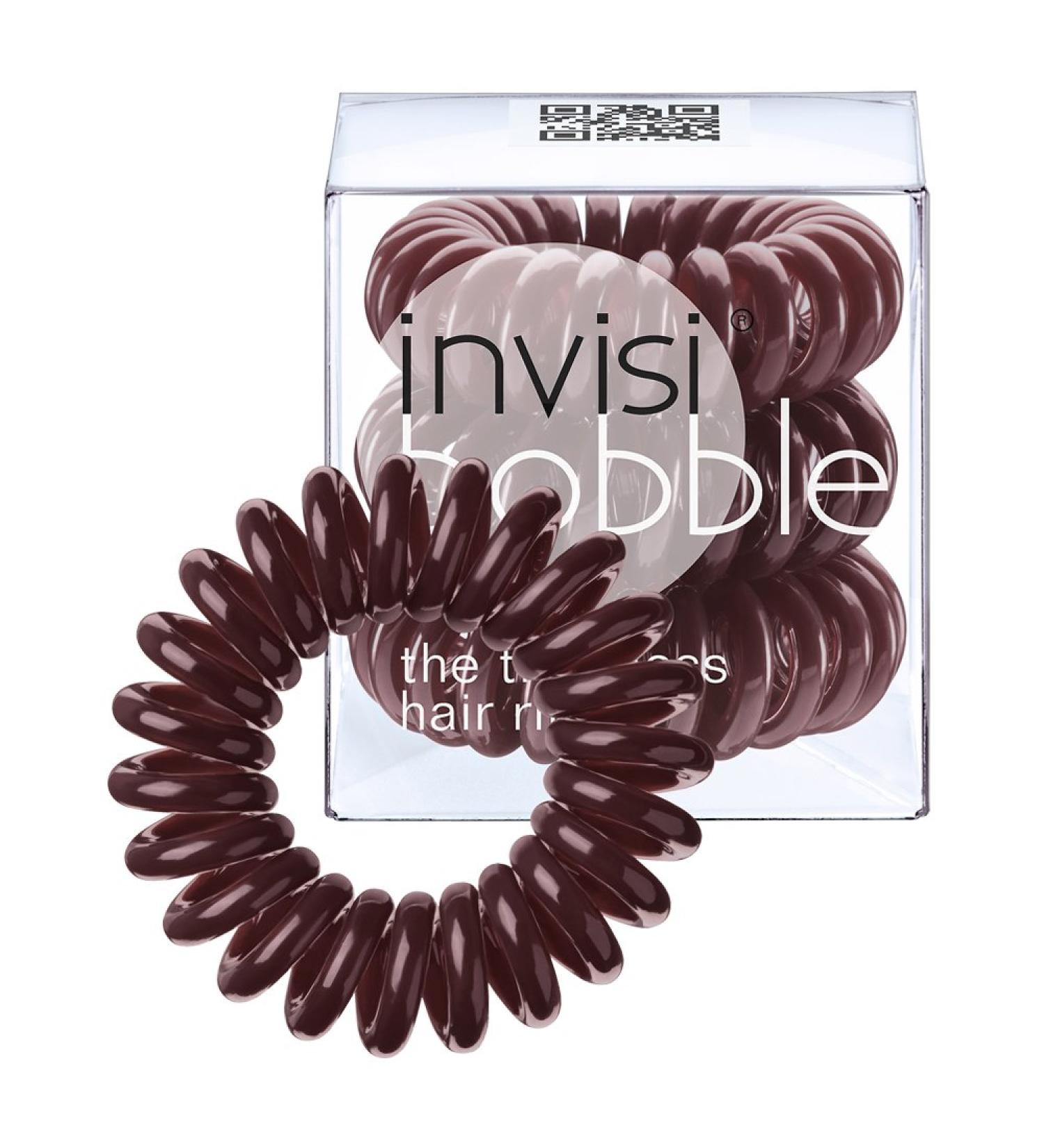 Invisibobble Brown Invisi Bobble 2 x 3 pieces 6 hair ties