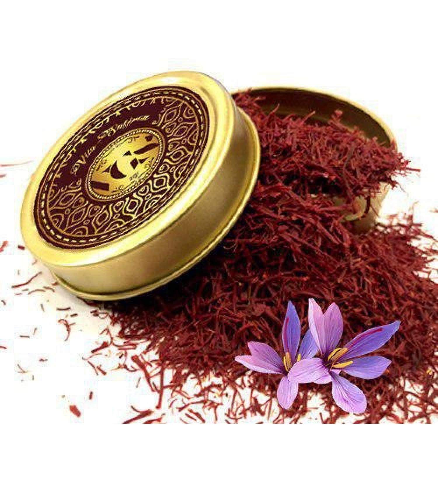 Premium Quality Vita Saffron Pure All Red Saffron Threads - 2g (0.07oz) High Grade Saffron Spice - Buy Online on GoSupps.com