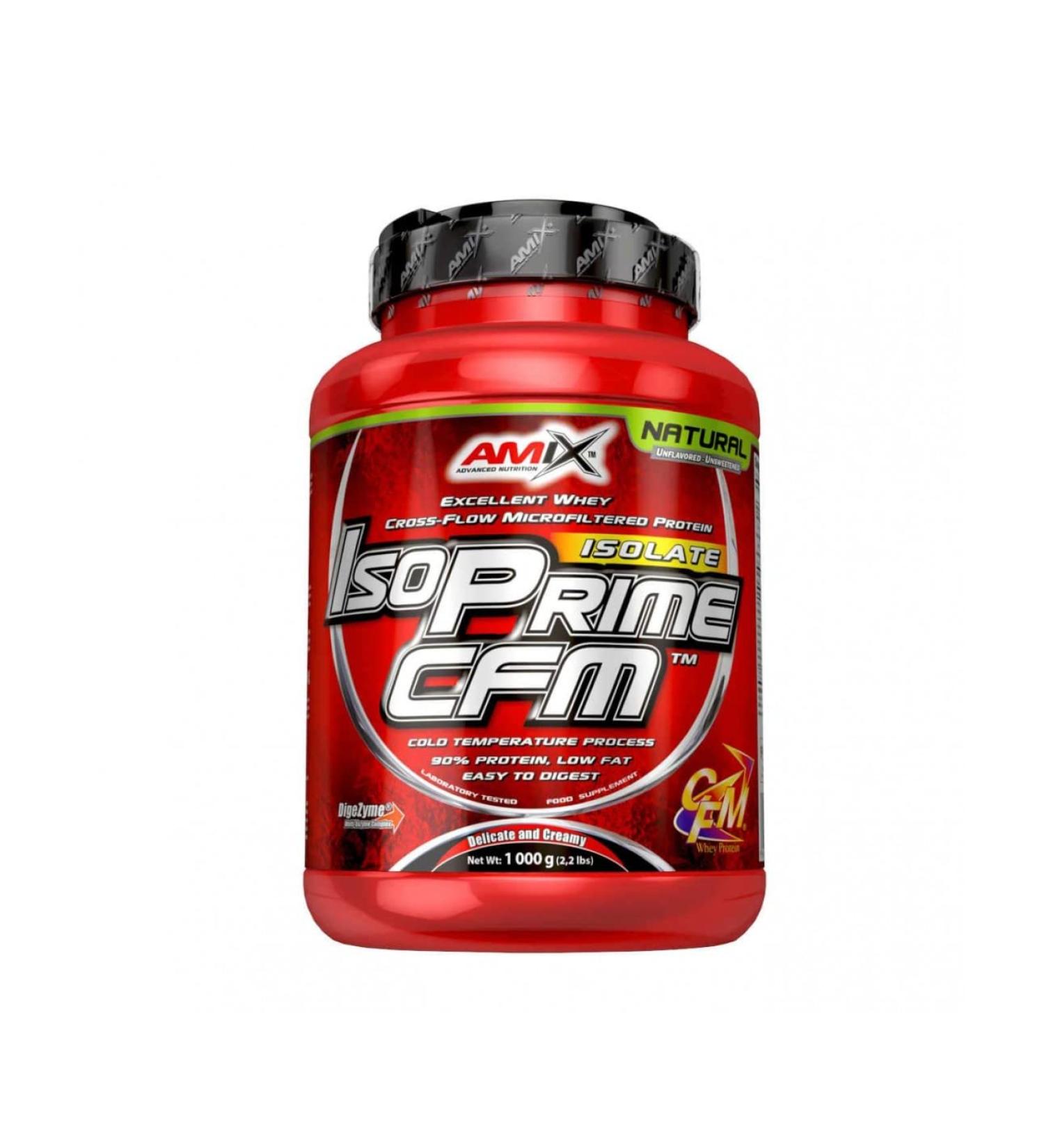 AMIX NUTRITION ISOPRIME CFM ISOLATE Natural Flavor (Neutro), 2 Kilos