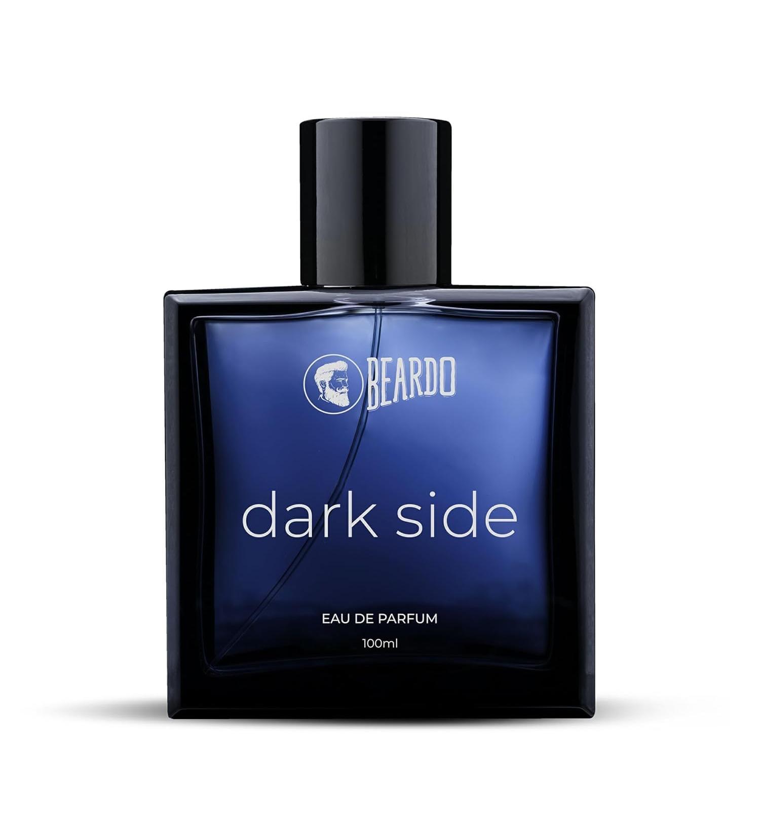 Beardos Dark Side Perfume for Men 100ml | Fresh Woody PREMIUM | Men Long Lasting Perfume for Date night fragrance | Body Spray for Men - Buy Online on GoSupps.com