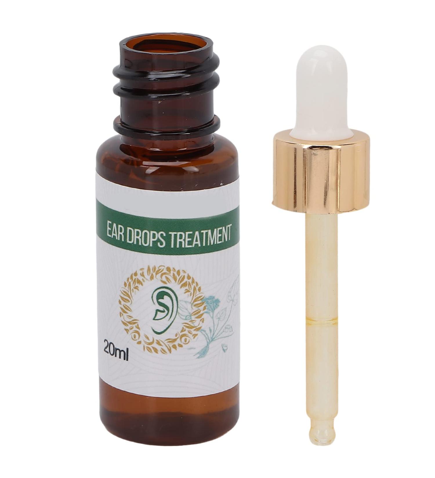 Ear Ringing Remedy Drops 20ml - Temporary Relief for Ringing, Buzzing, Roaring, and Humming Sounds in the Ears - Buy Online on GoSupps.com