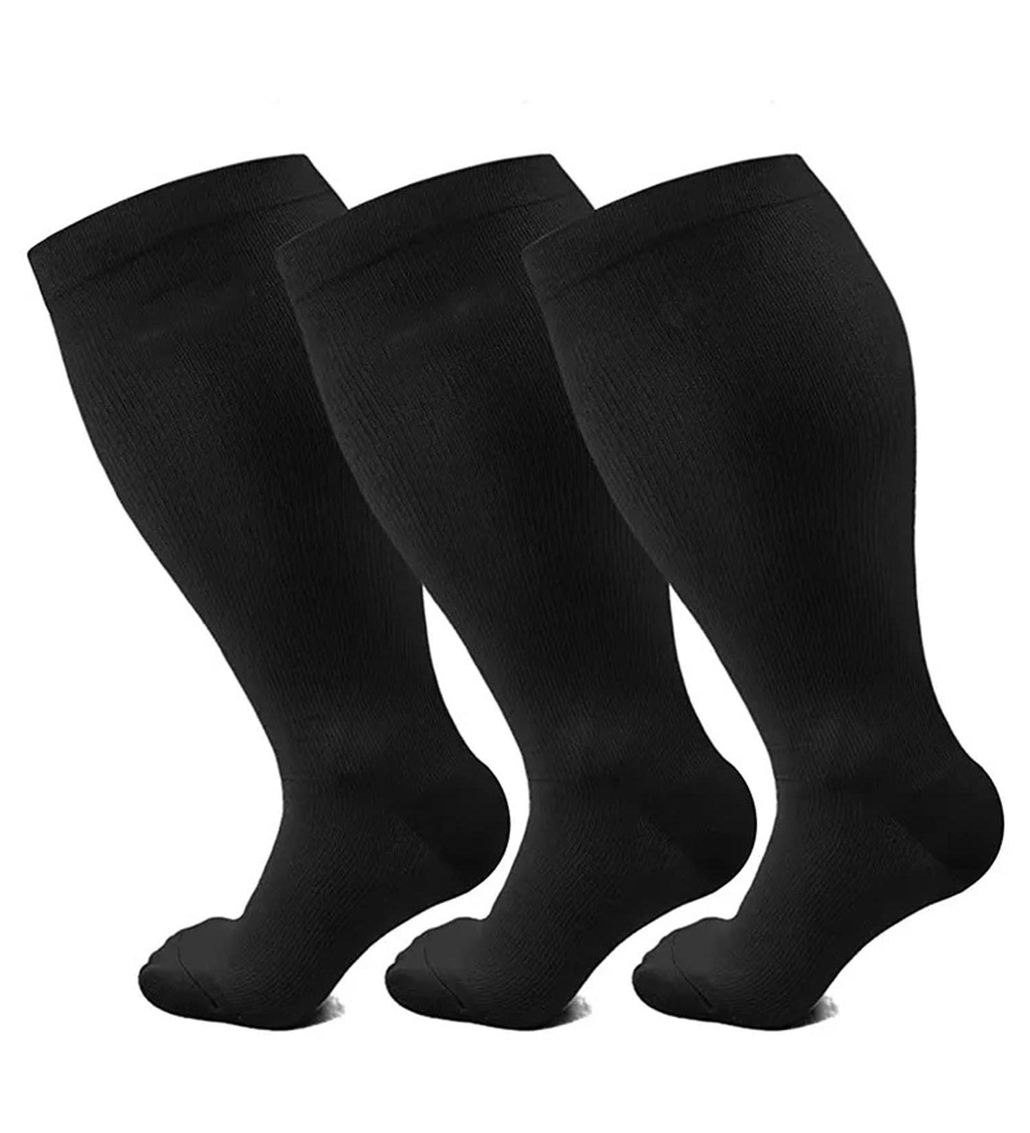 3 Pirs Copper Compression Socks for Men & Women (20-30 mmHg) Best Graduated Athletic Fit for Running Nurses Flight Travel & Maternity Pregnancy - Boost Stamina Circulation & Recovery XXL - Buy Online on GoSupps.com
