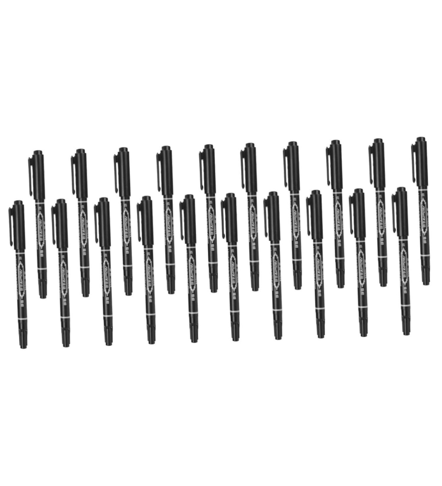 NOLITOY 20 Pcs Eyebrow Marker Pen Cosmetic Liner Pen Marker Pens Plastic Make up Drawing Tool - Buy Online on GoSupps.com