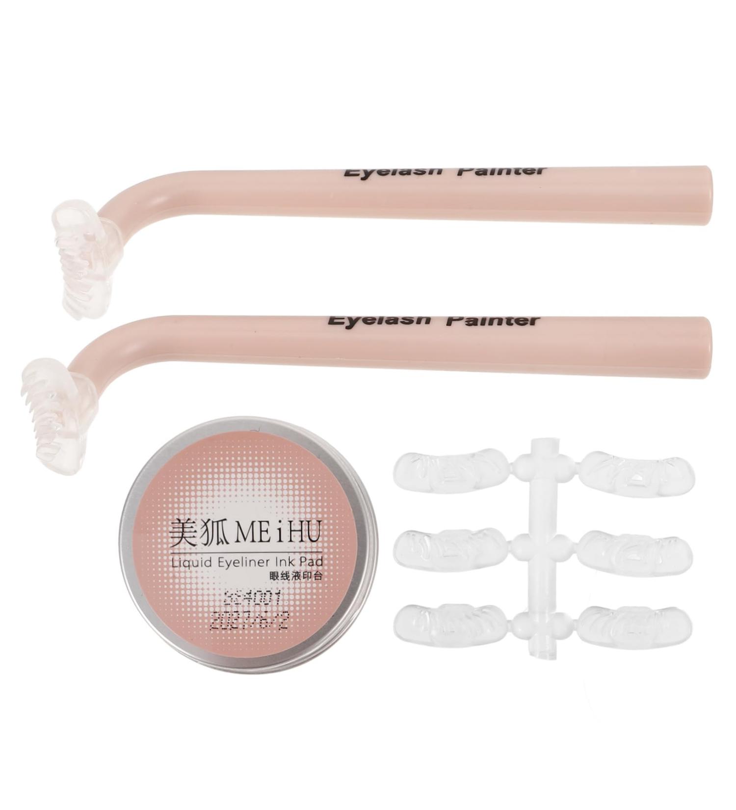 Beatifufu 1 Set Eye Makeup Aid Lower Eyelash Makeup Tool Lower Lashes Stamp for Women Makeup Tools Lower Eyelash Stamps Eyelash Stencil for Makeup Eyelash Stamp for Beginner 12.00X3.50X2.50CM - Buy Online on GoSupps.com