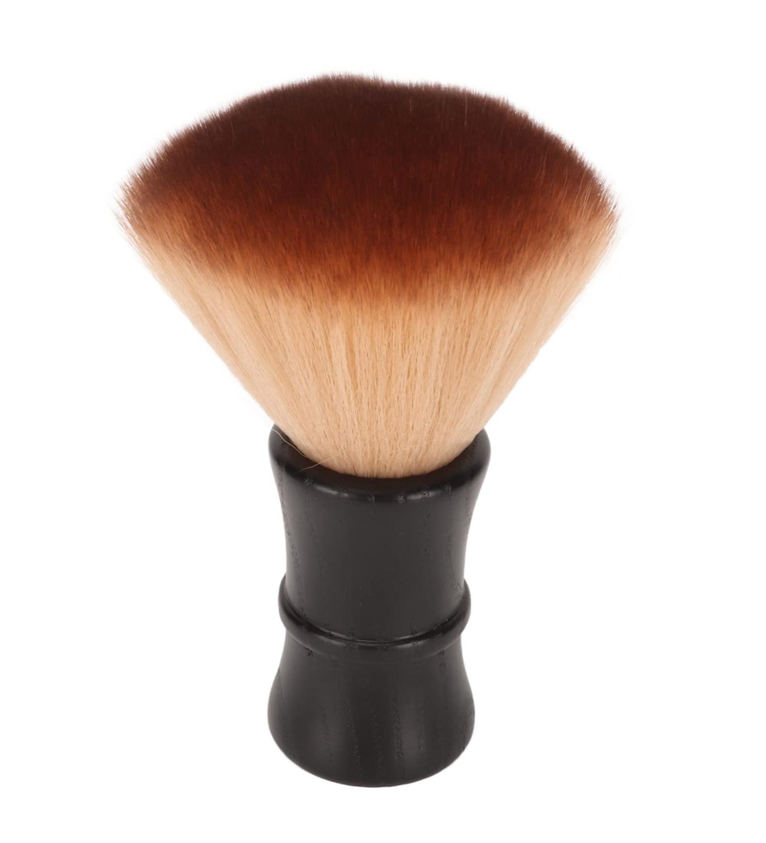 Beard Foam Brush for Men - Skin-Friendly Nylon Hair Wooden Handle - Perfect for Home Use (Black) - Buy Online on GoSupps.com