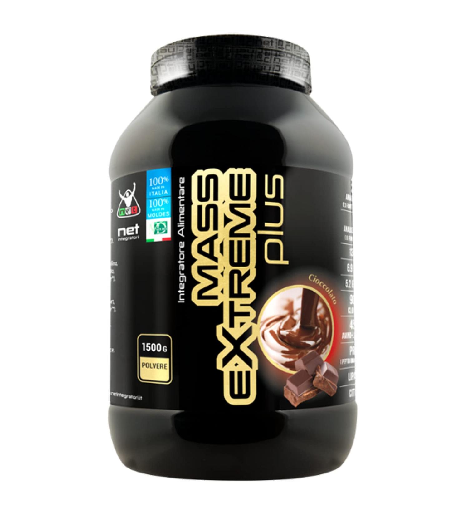 MOLDES srl Net Integratori Mass Extreme Plus Chocolate 1500g