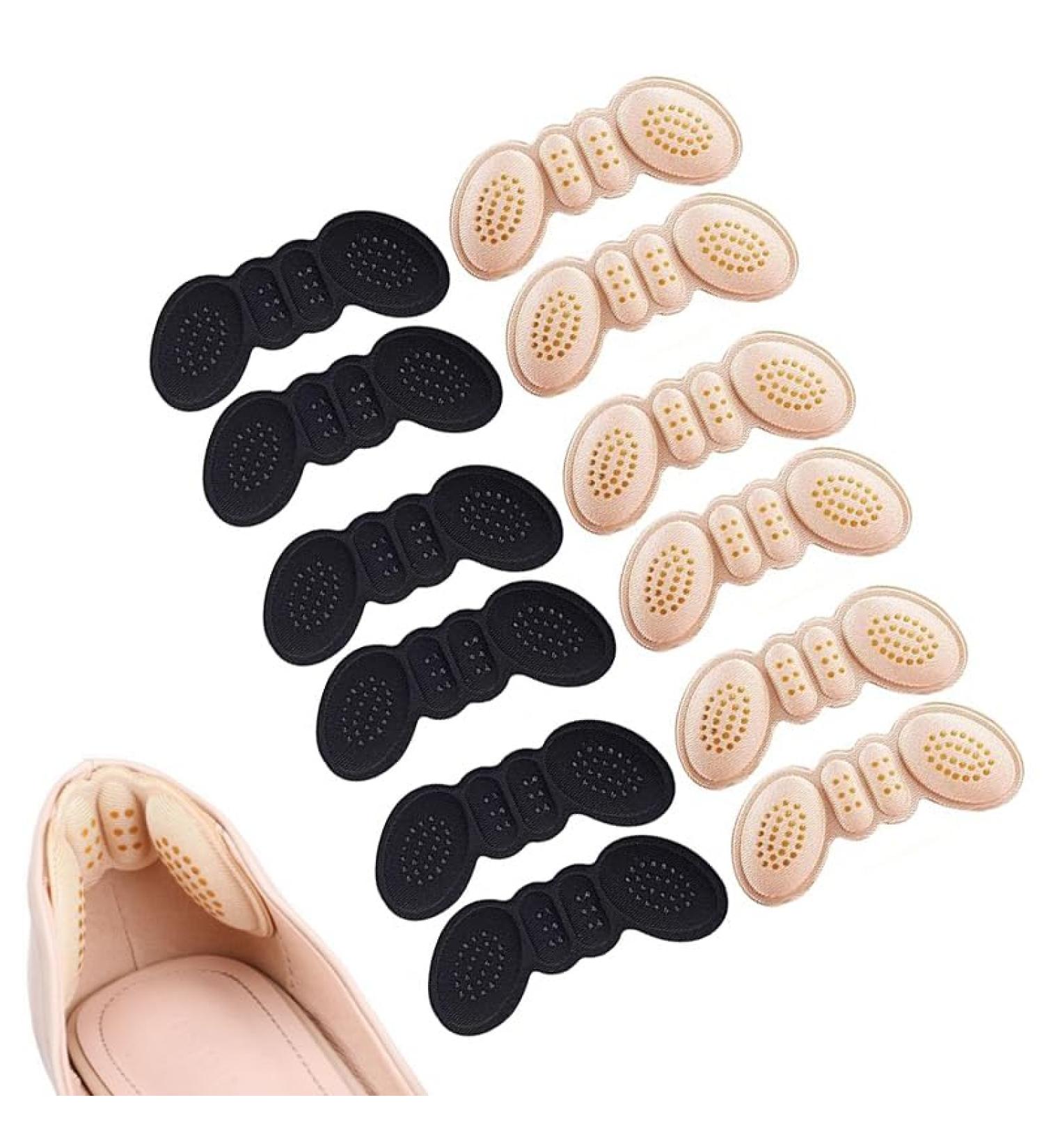 Heel Grips Liner for Loose Shoes - Men & Women - Stop Heel Slip & Blisters - 6 Pairs for Improved Comfort & Fit - Buy Online on GoSupps.com