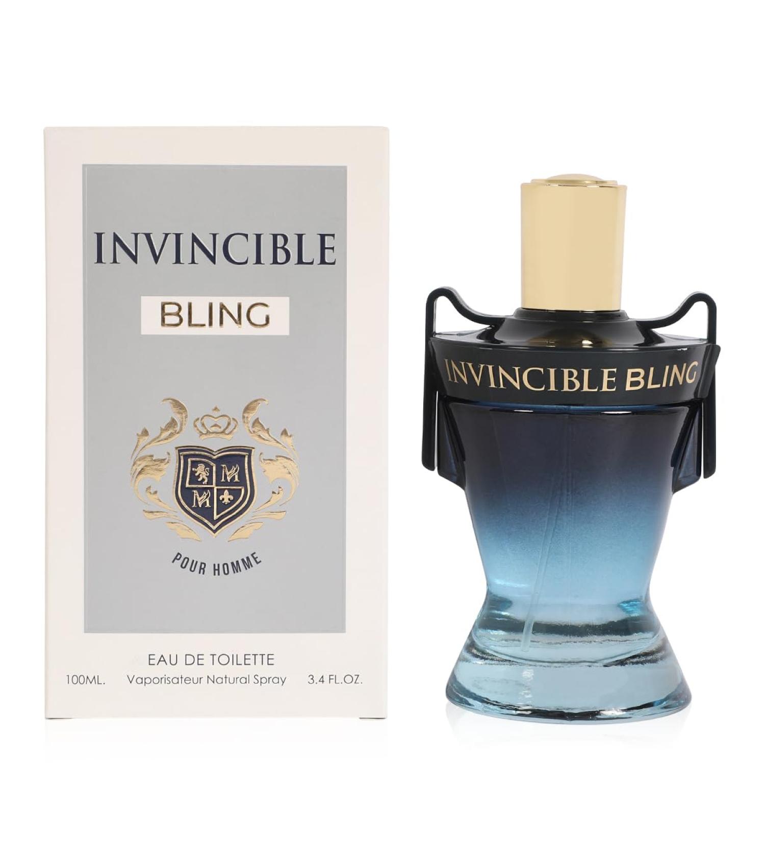 Invincible Bling Spray Cologne - Eau De Toilette for Men - 3.4 fl.oz - Buy Online on GoSupps.com