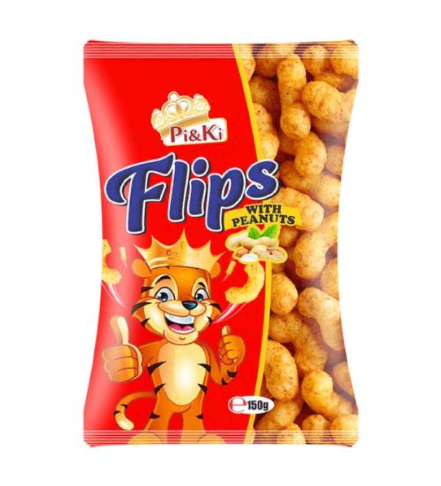 Corn Snacks Crisps On The Go Healthy Corn Snack with Peanuts 60g (Original) - Buy Online on GoSupps.com