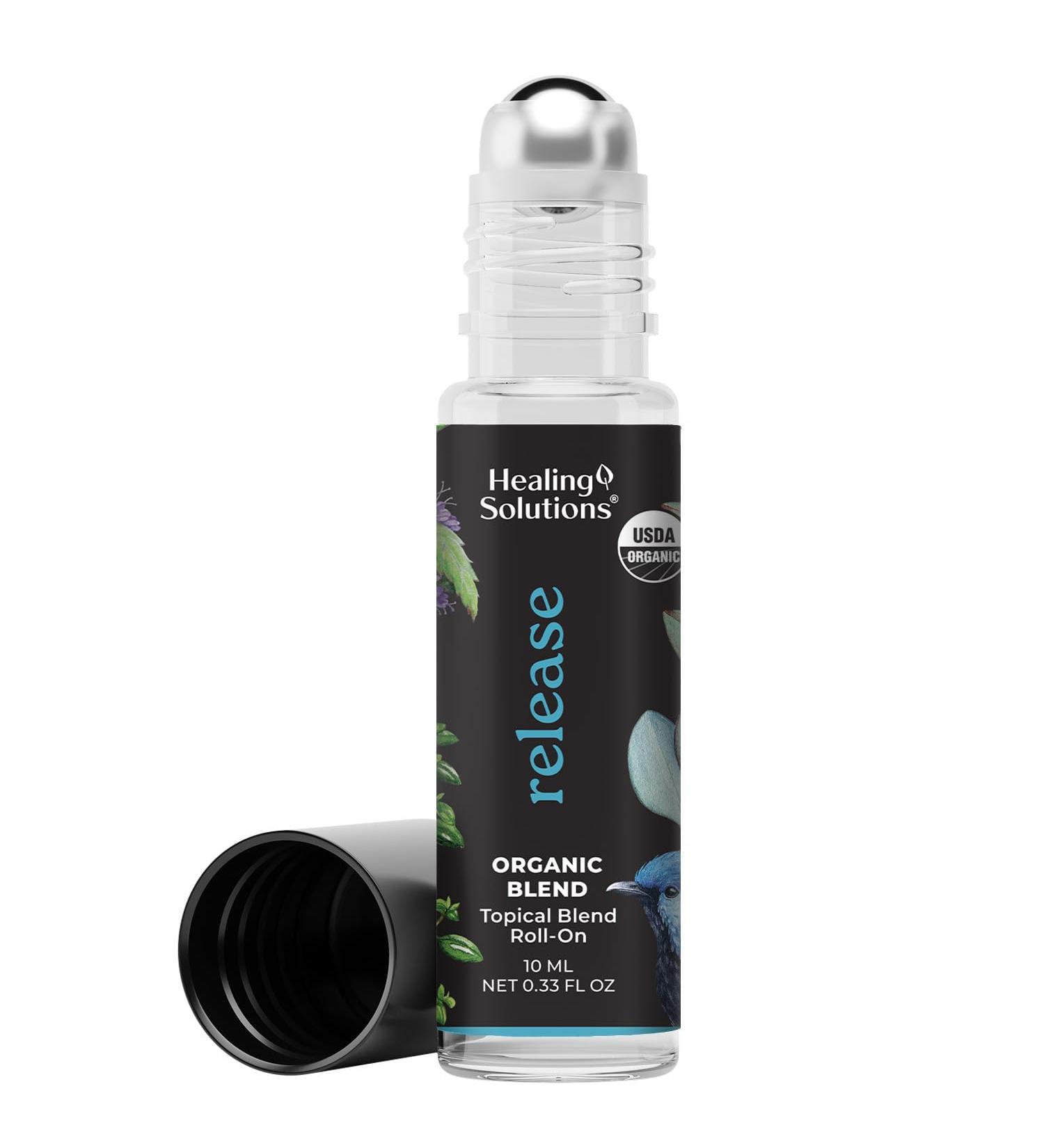 Buy Healing Solutions Head Relief Essential Oil Roll-On | Organic Clove Oil Aromatherapy | 10ml - International Shipping Available - Buy Online on GoSupps.com