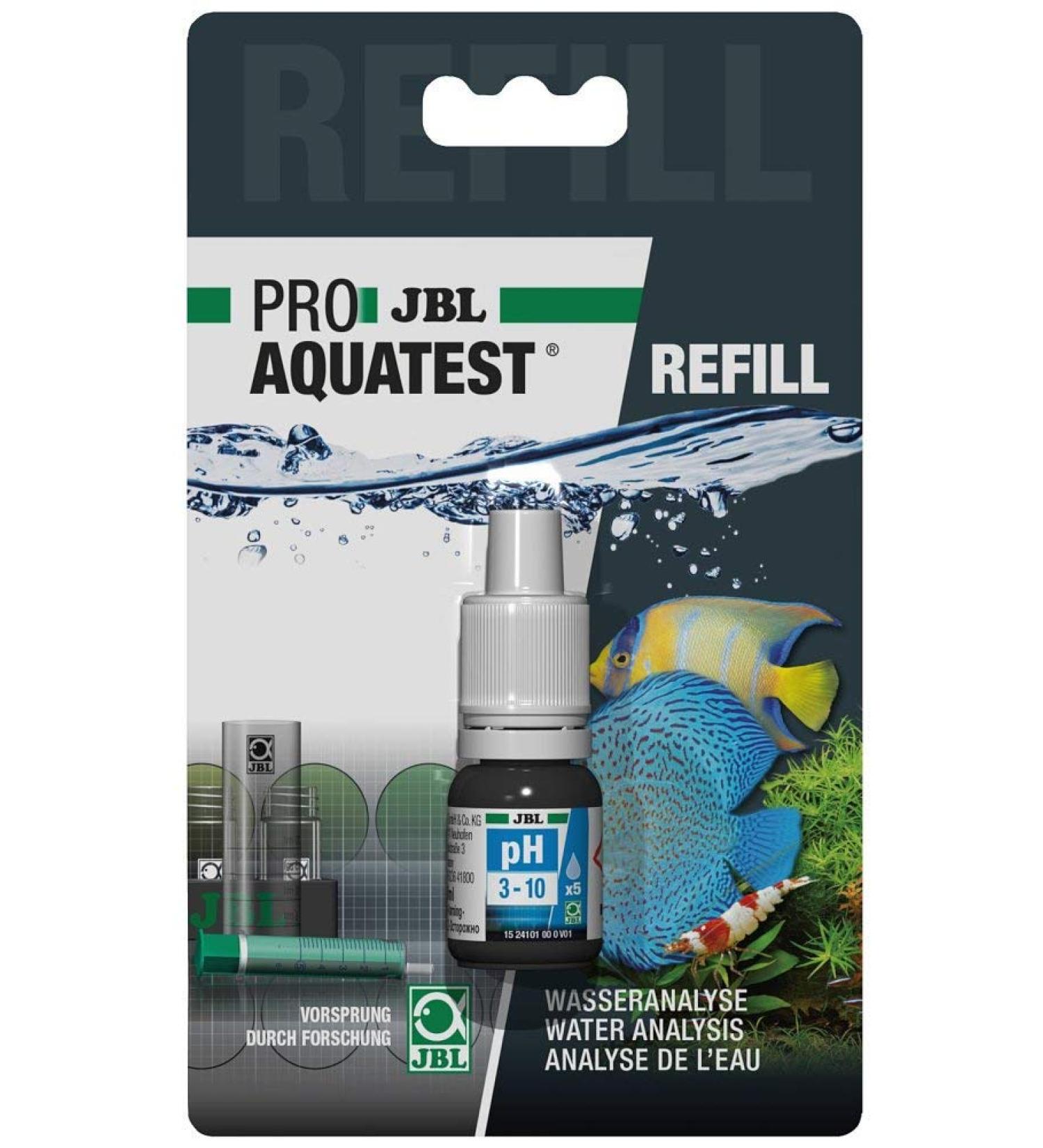 JBL refill for pH test 3.0-10.0 to determine the acidity 25343 Refill pH 3.0 - 10.0