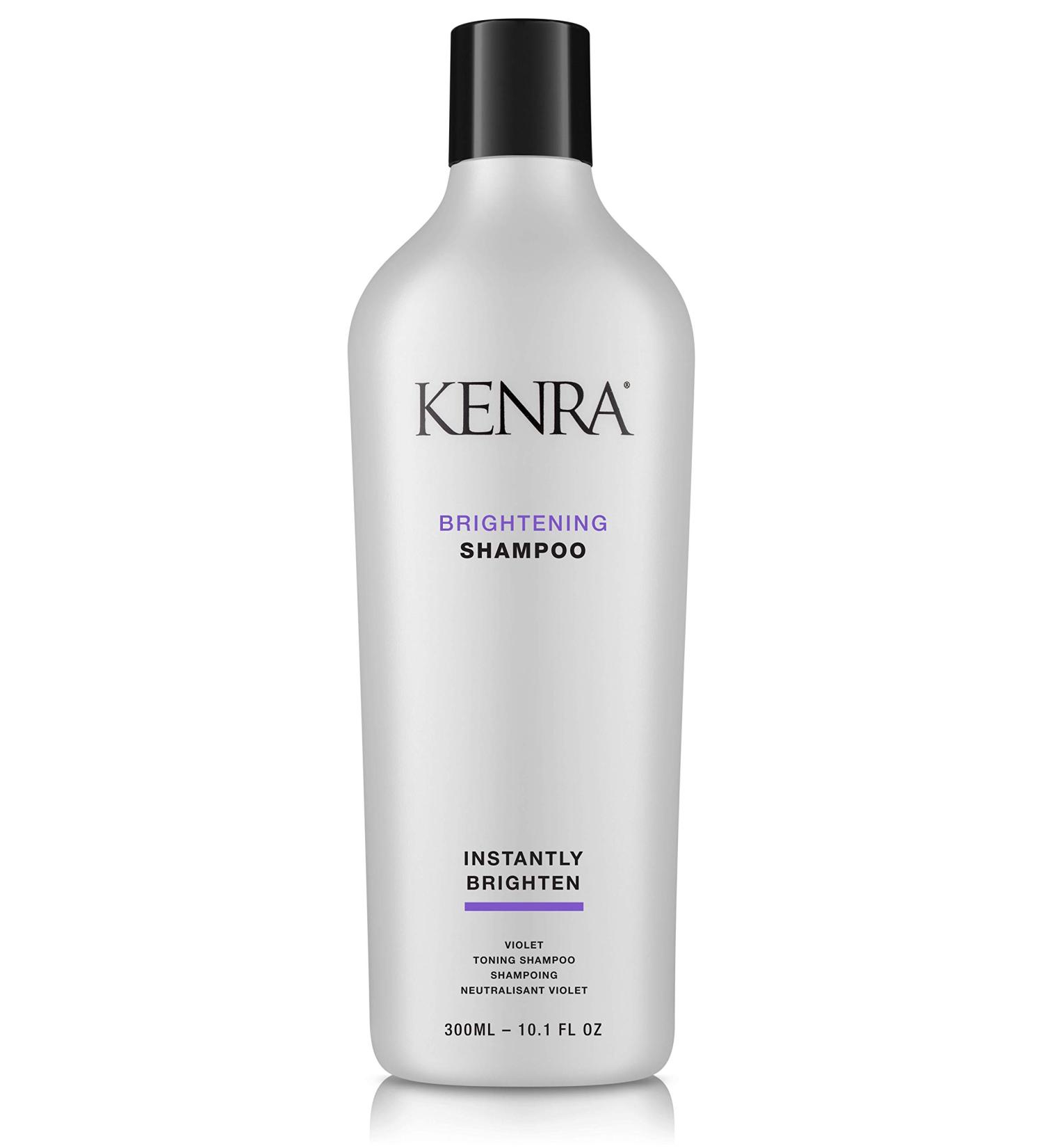 Kenra Brightening Shampoo/Conditioner 10.1 Fl Oz | Violet Toning for Blondes, Grays, Brunettes | Eliminates Brassy Tones | Purple Shampoo/Conditioner for All Hair Types - Buy Online on GoSupps.com