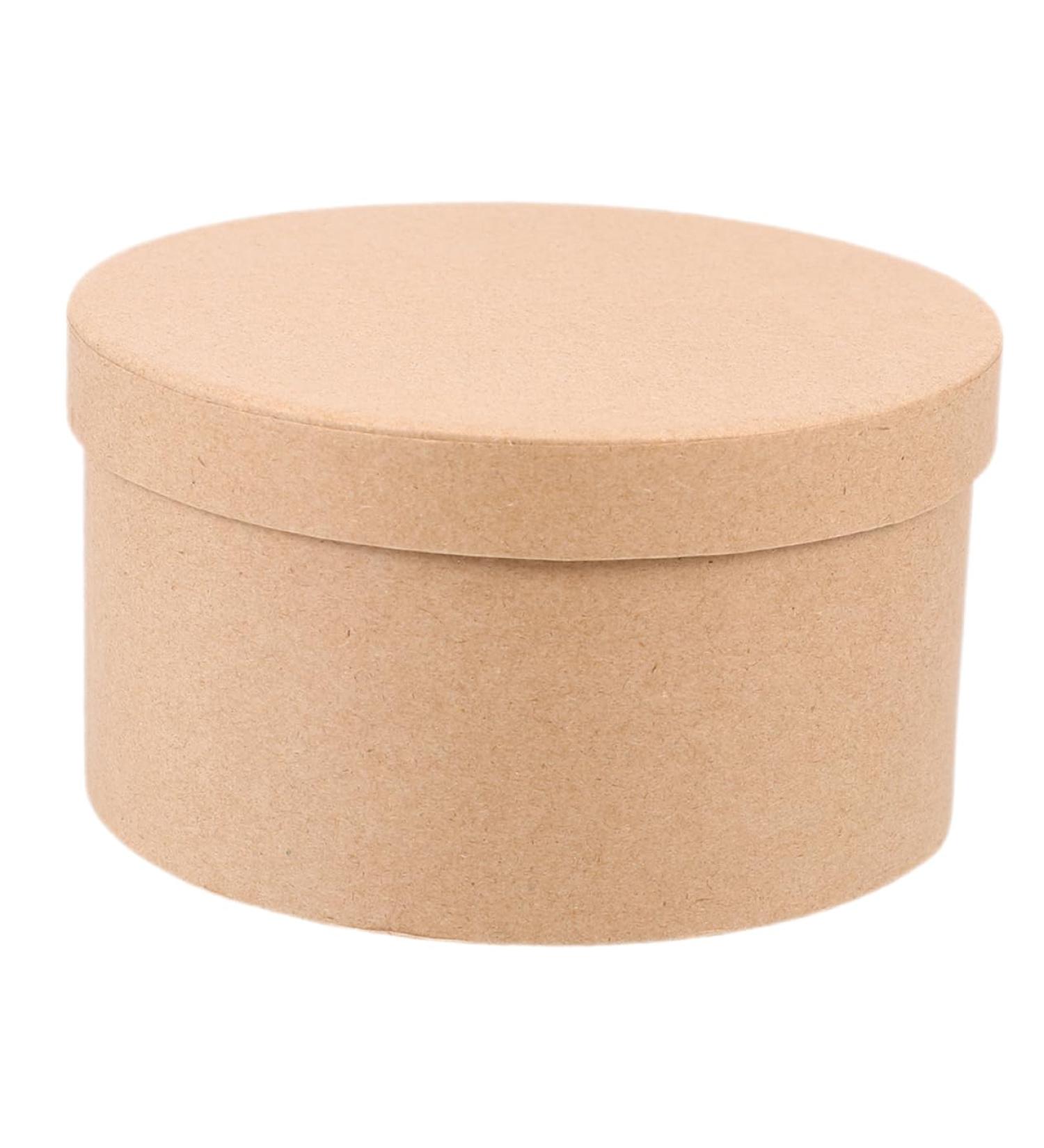 Alipis Box Dessert Containers with Lids Holder Perfume Carton Light Brown 12.5x12.5cm - Buy Online on GoSupps.com