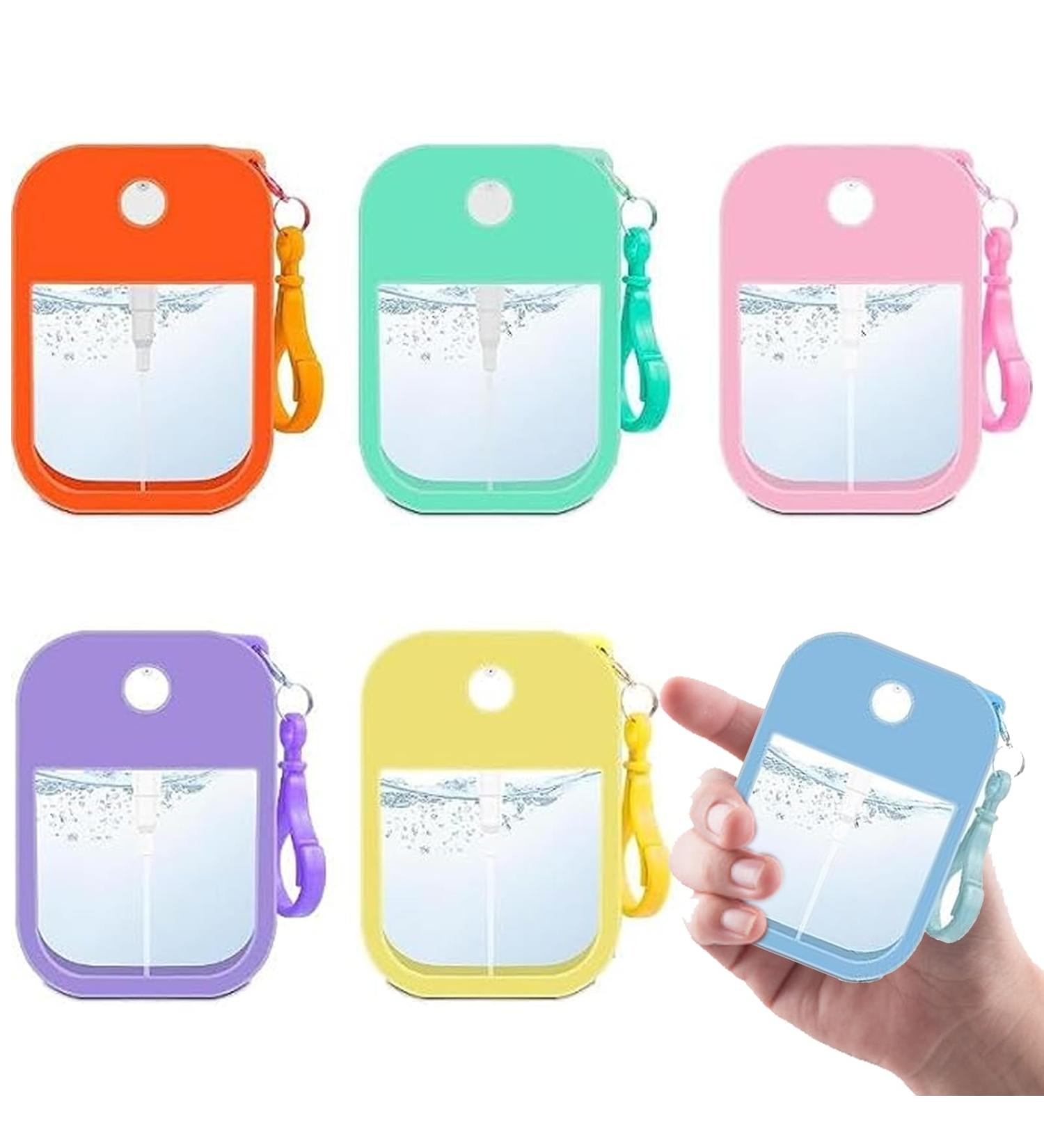 6 Pack 38ML Portable Card Spray Bottle Moisturizing Sprayer Box Alcohol Hand Sanitizer Spray Bottle Reusable Hand Sanitizer Holder Portable Perfume Atomizer for Women Men Travel Essentials - Buy Online on GoSupps.com