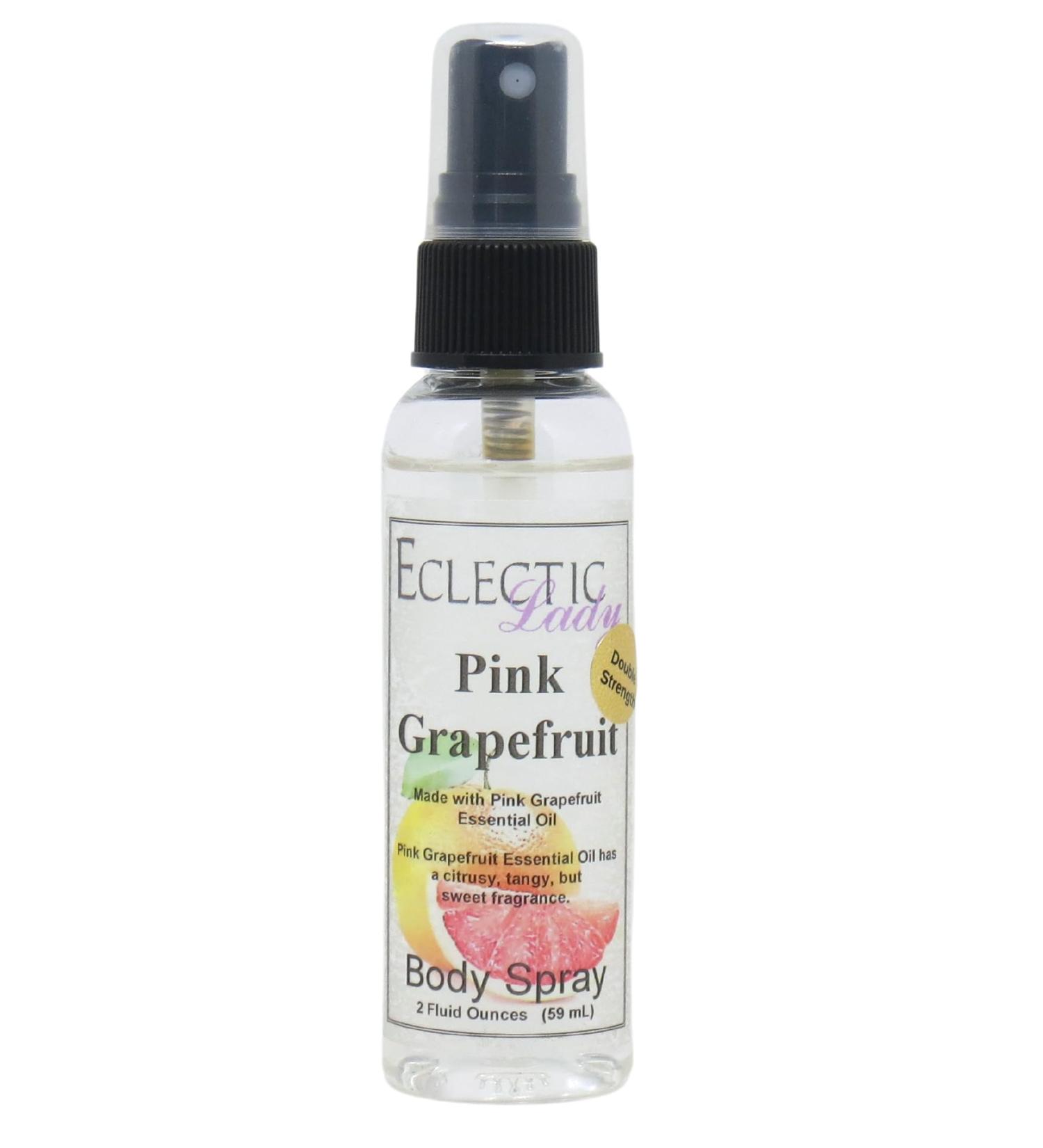 Pink Grapefruit Body Spray (Double Strength) 2 ounces Body Mist for Women with Clean Light & Gentle Fragrance Long Lasting Perfume with Comforting Scent for Men & Women Cologne with 2 Fluid Ounces (Double Strength) - Buy Online on GoSupps.com