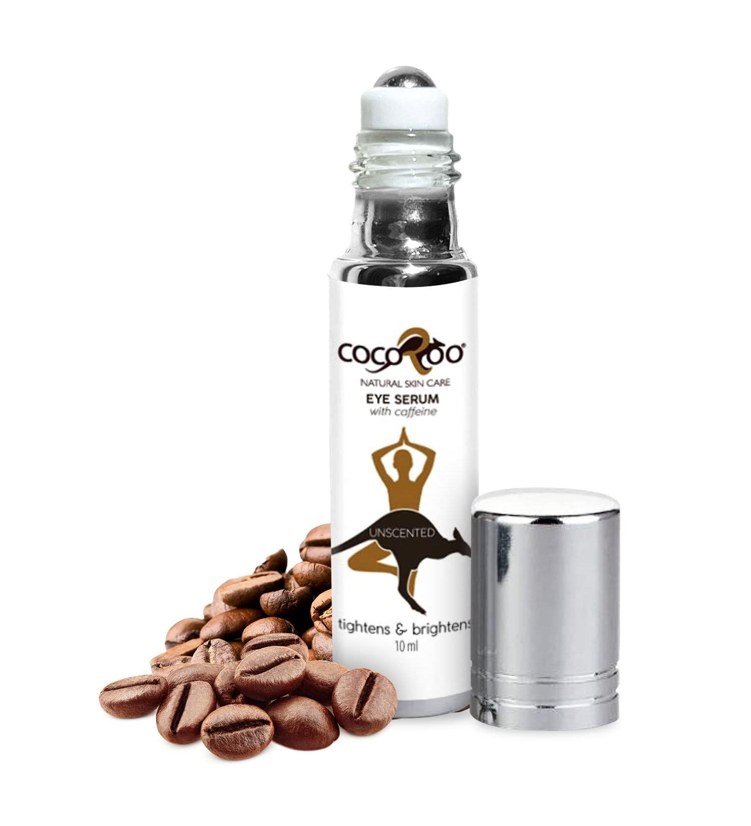 Caffeinated Eye Serum - Nutrient-Dense, 100% Pure, Natural & Vegan (Unscented) - Buy Online on GoSupps.com