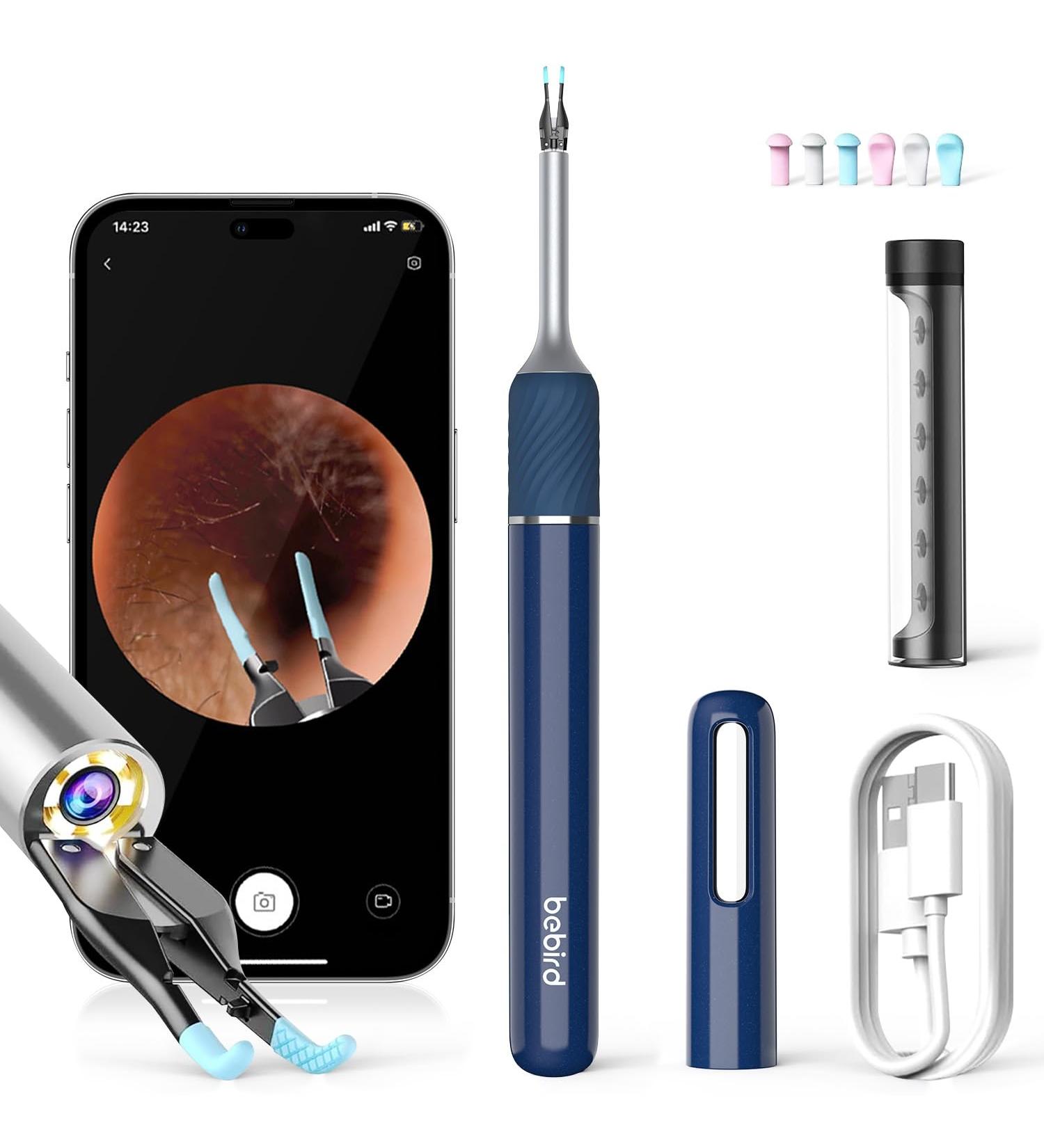 Buy Bebird Note 5 Ear Wax Removal Tool with Camera - 3 in 1 WiFi Ear Cleaner & Otoscope | International Shipping Available - Buy Online on GoSupps.com