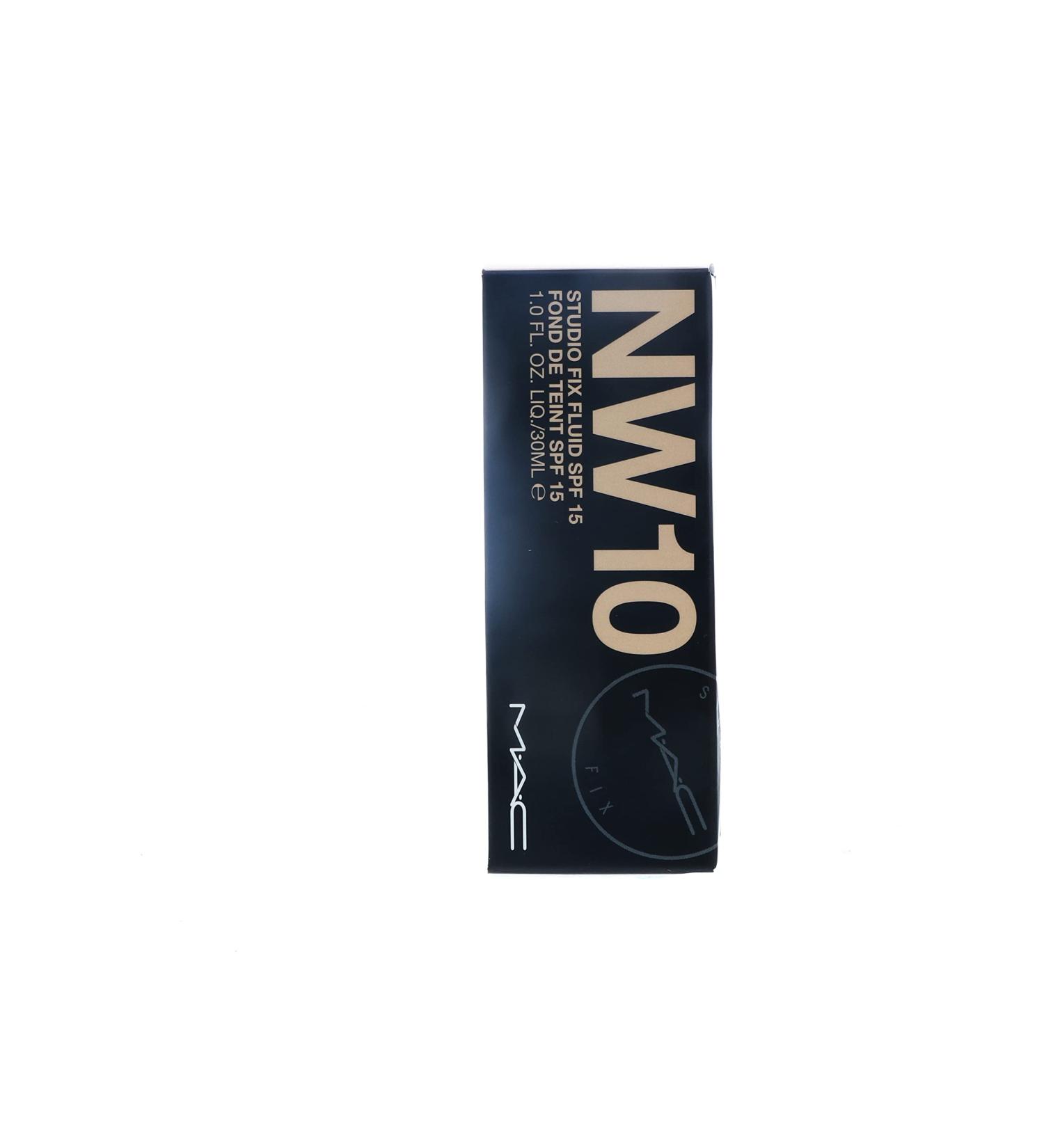MAC Studio Fix Fluid Foundation SPF 15 NW10 - Lightweight and Long-Lasting Coverage - Buy Online on GoSupps.com