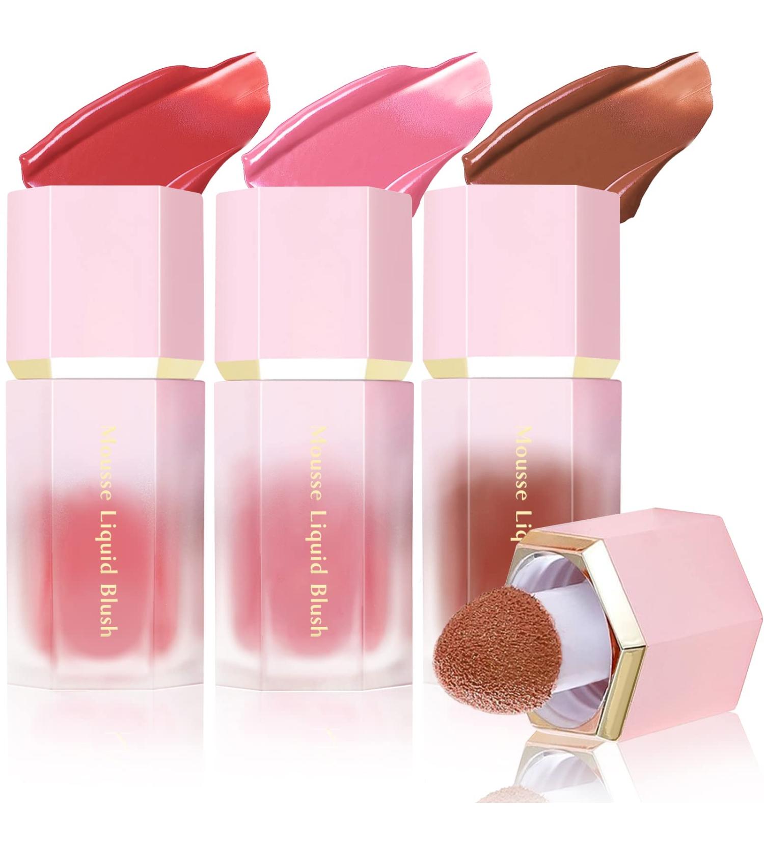 NewBang Liquid Blush Contour Makeup Stick - Lightweight Matte Shimmer for Silky Cheek Contouring - Moisturizing Natural-Looking Blusher Bronzer - Buy Online on GoSupps.com