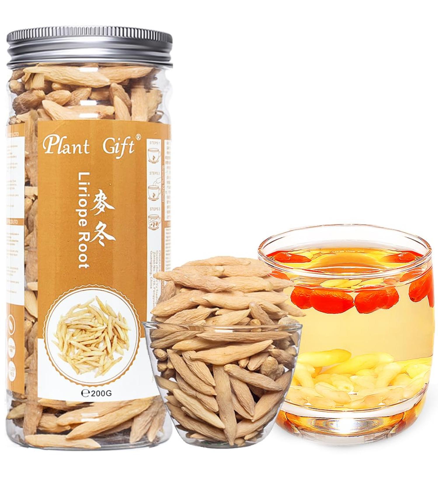 Natural Liriope platyphylla Root 200g/7.05oz - Ophiopogon japonicus, Lilyturf, Kuoyemaidonggen - Buy Online on GoSupps.com