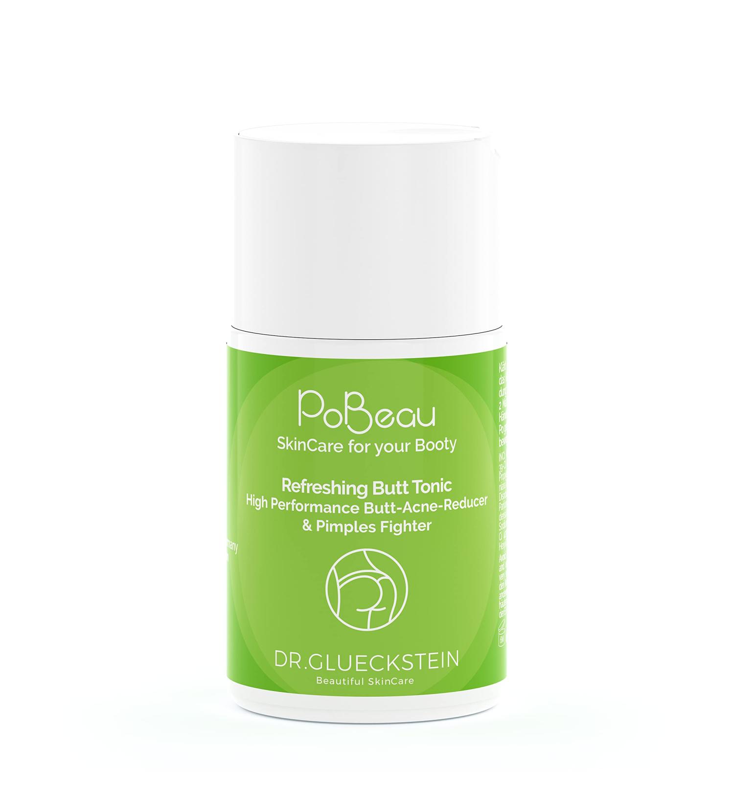 PoBeau - Refreshing Butt Tonic - High Performance Butt Acne Reducer & Pimples Fighter - 100 ml - Buy Online on GoSupps.com