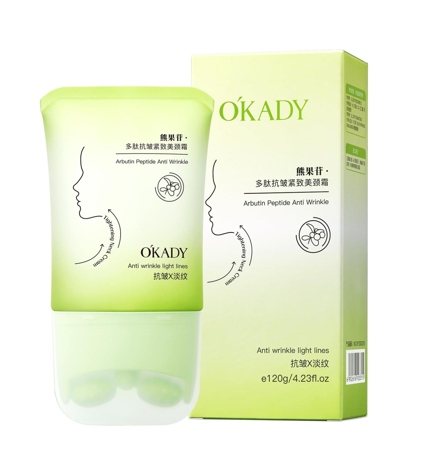 GINILOO AH-8 Firming Neck Cream with Roller Massage Moisturizer - Targets Crepey Skin Reduces Neck Lines Moisturizer for All Skin Types 4.22 fl oz - Buy Online on GoSupps.com