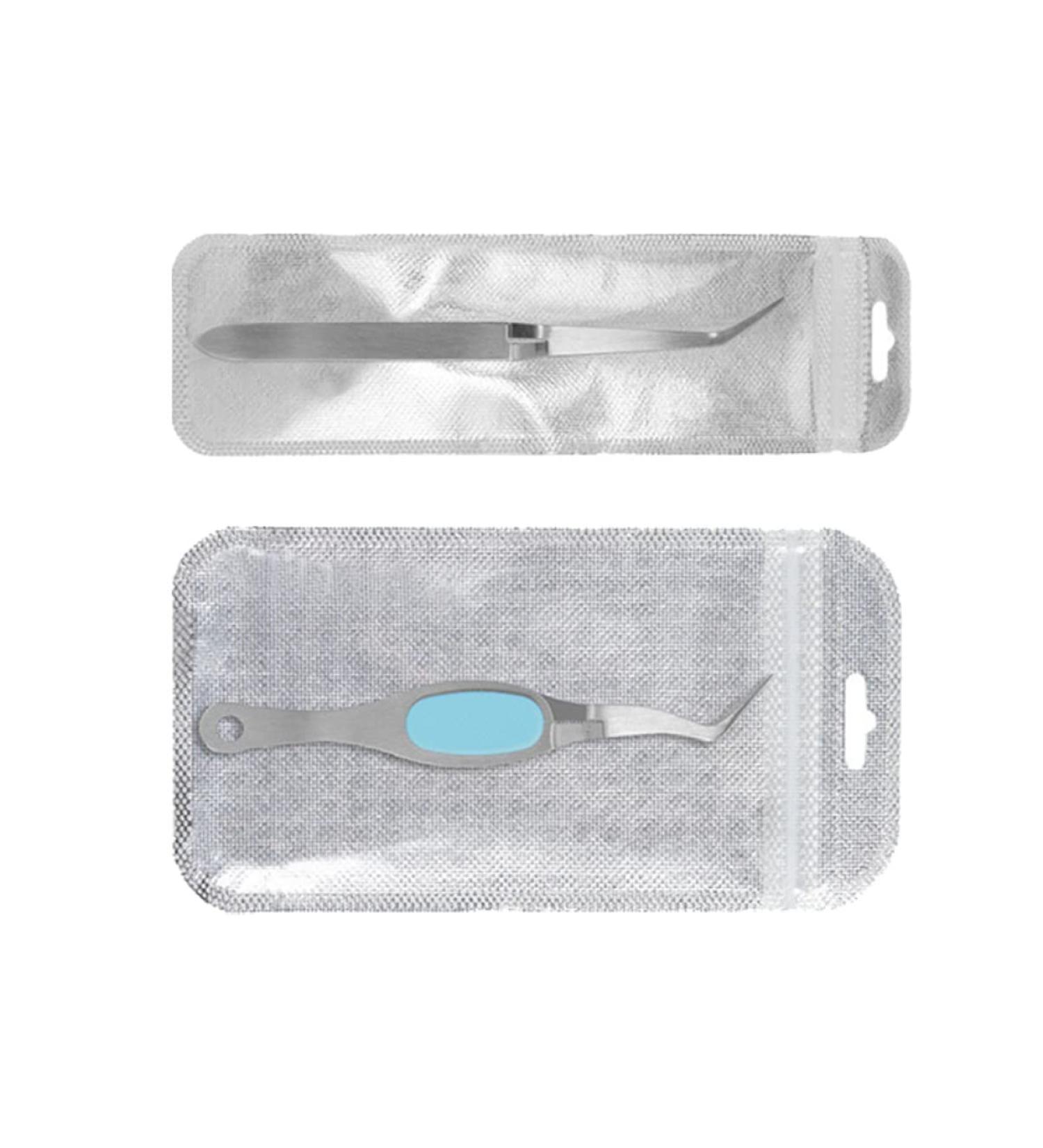 minkissy Picker Women Eyelash Art Pincher Shaping Extensions Pusher Stainless for Multipopurse Curved Pinching Eyebrow Prolong Clip Clamp Sticker Nail Manicure Ladies Silver Cuticle - Buy Online on GoSupps.com