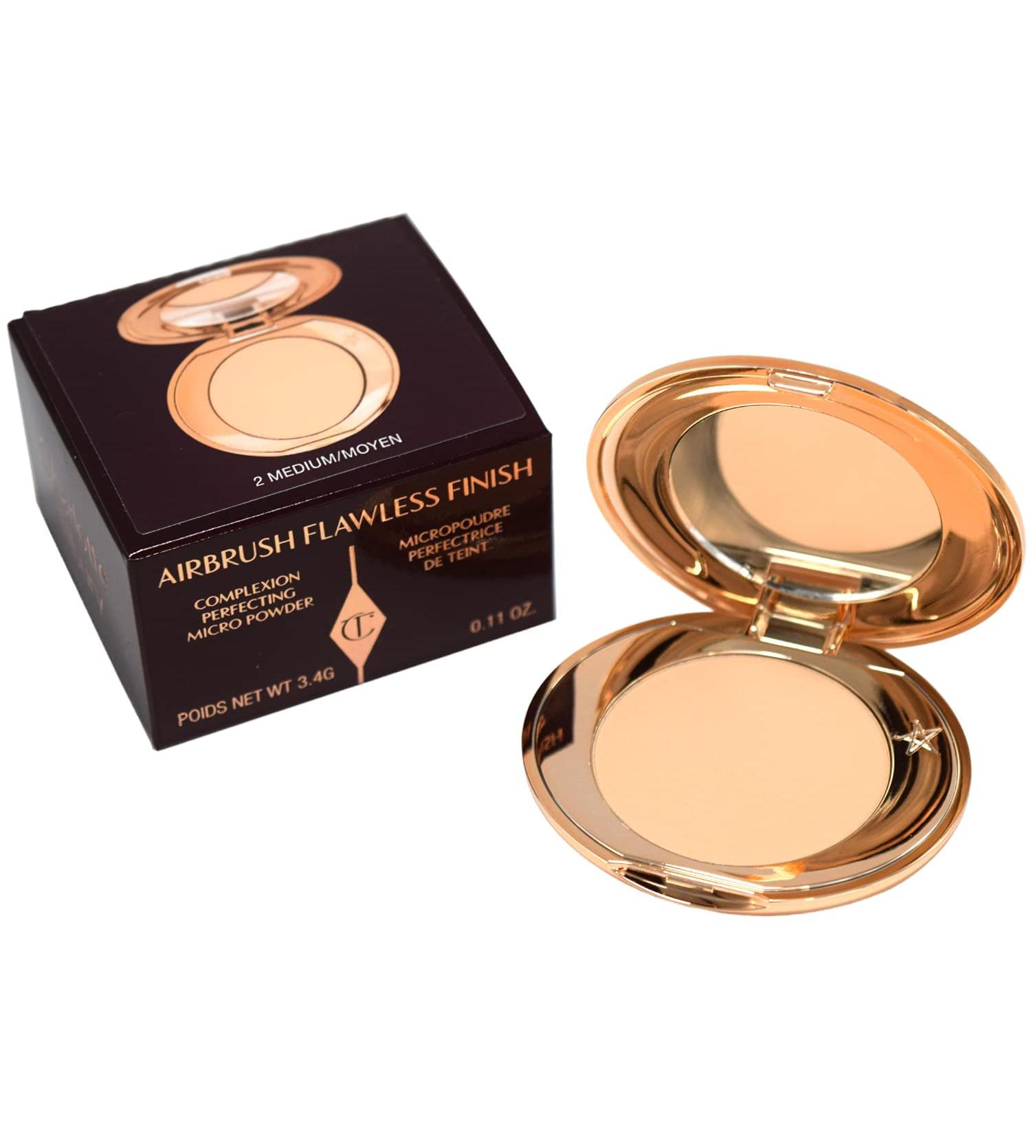 Charlotte Tilbury Mini Airbrush Flawless Finish Setting Powder - 2 Medium - Buy Online on GoSupps.com