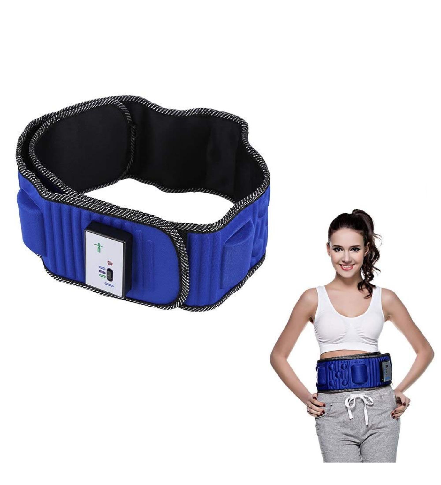 CCKUYT Massage Slimming Device - Fitness Massage Belt for Weight Loss & Toning | Magnetic Vibrating Girdle with Heat - Buy Online on GoSupps.com