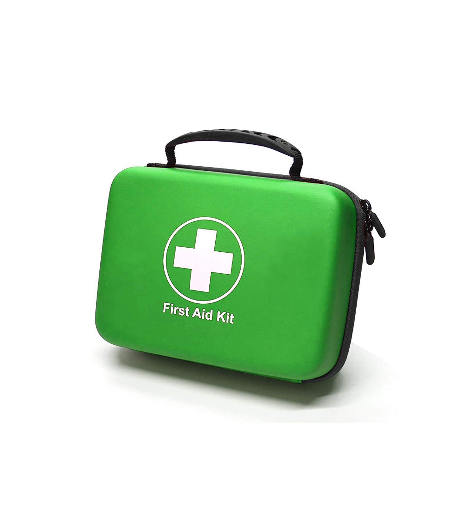 SHBC Compact First Aid Set (228 Pieces) - Family Emergency Kit | Waterproof Case | Ideal for Car Boat Hiking Travel & Sports - Protect Your Loved Ones - Buy Online on GoSupps.com