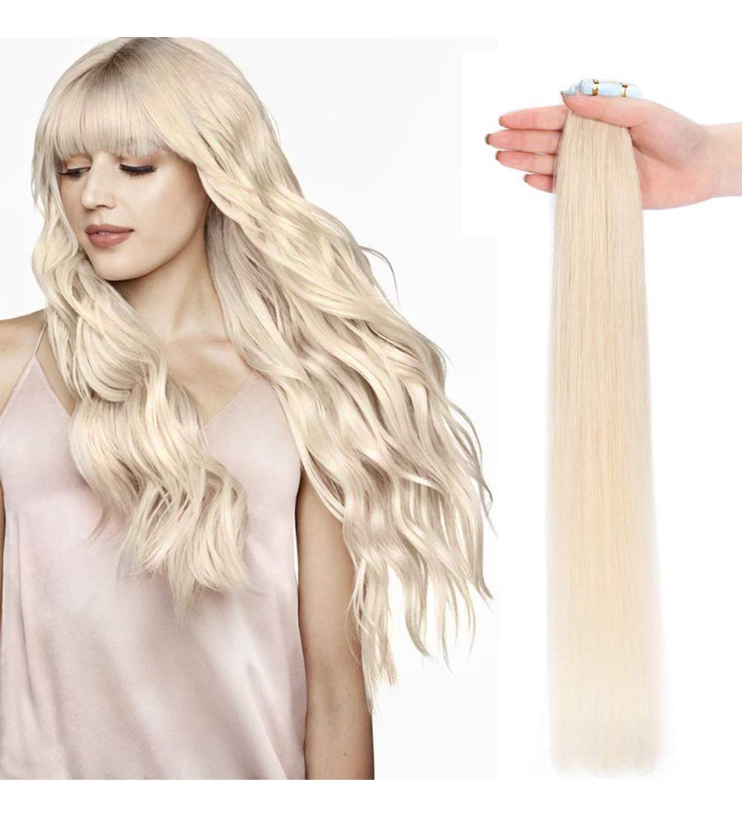 Buy SEGO TAPE Real Hair Extensions - 20pcs + 10 Free Tapes - 100% Remy Hair Smooth Finish 16 (45cm) Ideal for International Shipping - Buy Online on GoSupps.com
