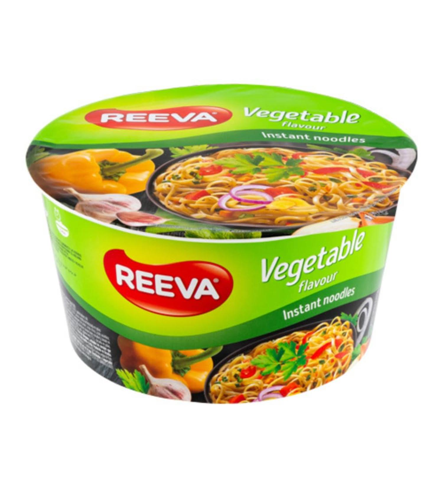 Instant Bowl Noodles Halal Certified Instant Vegetable Noodles 75g (Pack of 6) + FabFinds Mug - Buy Online on GoSupps.com