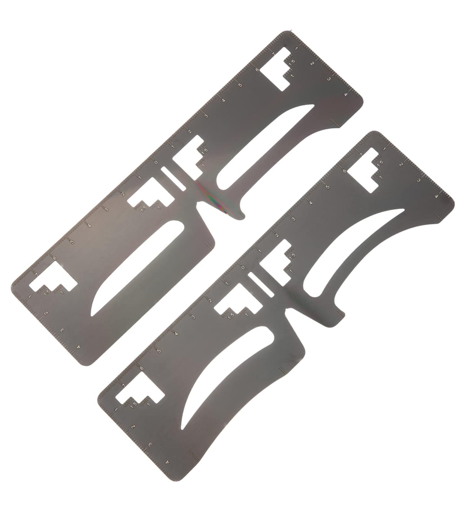 Mipcase 6 Pcs Eyebrow Ruler Makeup Tools Makeup Stencil Eyebrow Stencil Eyebrow Template Balance String 20x4.8cmx3pcs As Shownx3pcs - Buy Online on GoSupps.com