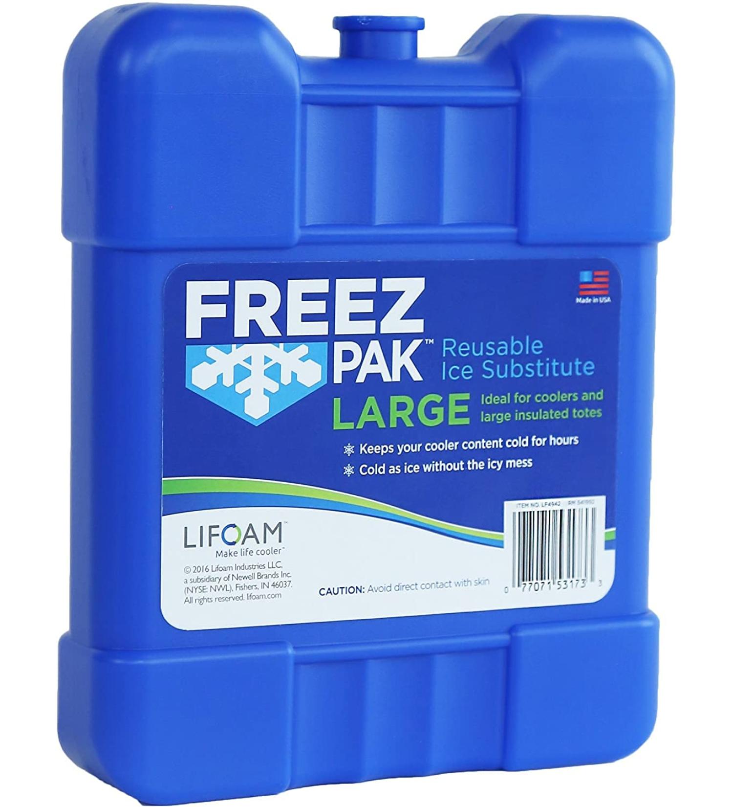 Lifoam Freez Pak 4942 Large Reusable Ice Pack 42 Ounce Pack of 2