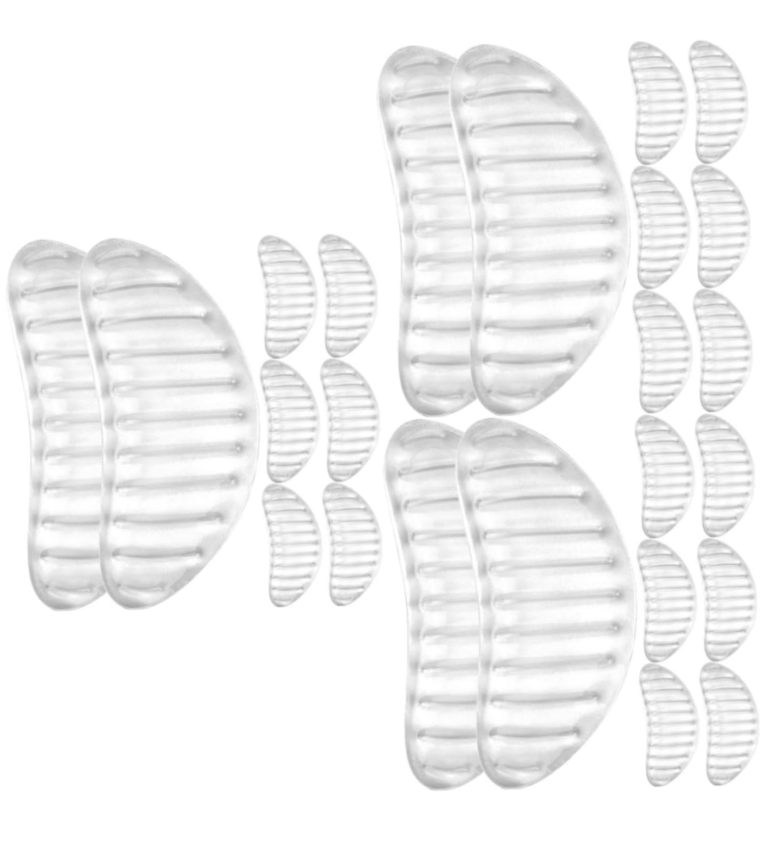 FRCOLOR 12 Pairs Striped Arch Pads - Nonslip Gel Support Insoles for Men & Women Foot Arch Cushioning - Buy Online on GoSupps.com