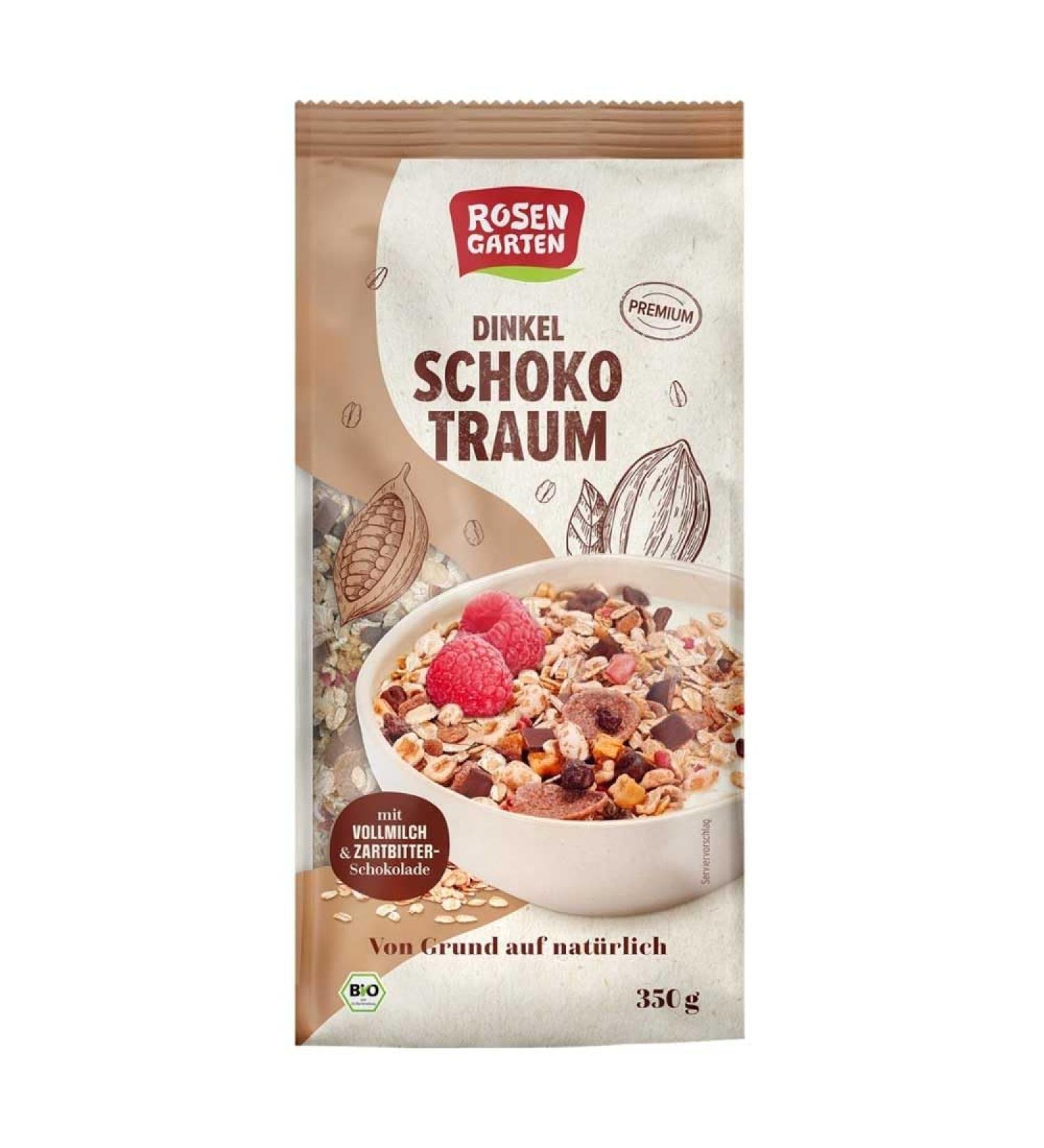 Chocolate granola with spelt (0.35 kg)