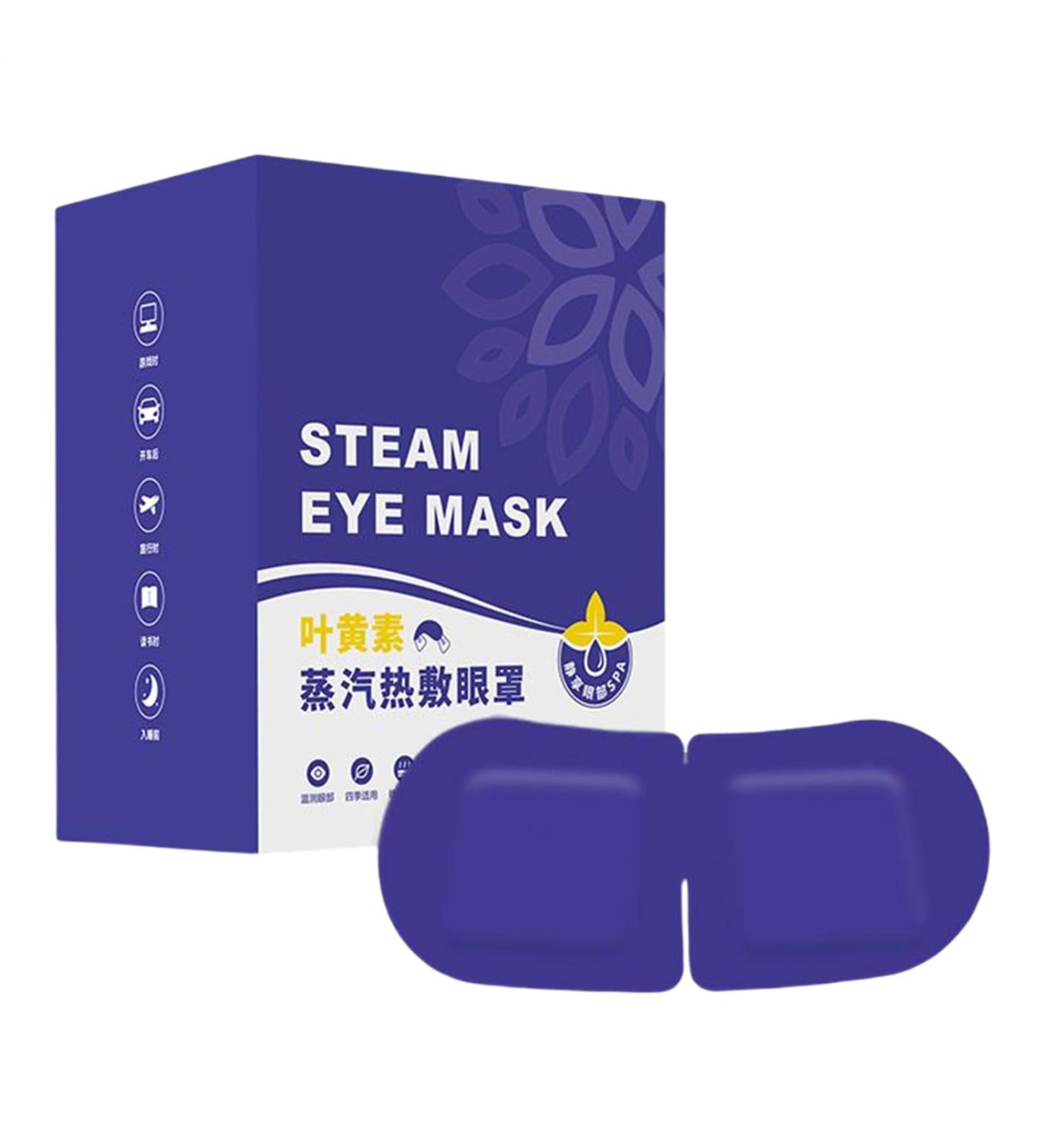  Ancsttu Steam Mask - 10 Pieces Thermal Eye Mask Hot Compresses for Relaxation Spa at Home Bedtime Routine Meditation Session Post-Workout Recovery Relaxation - Buy Online on GoSupps.com