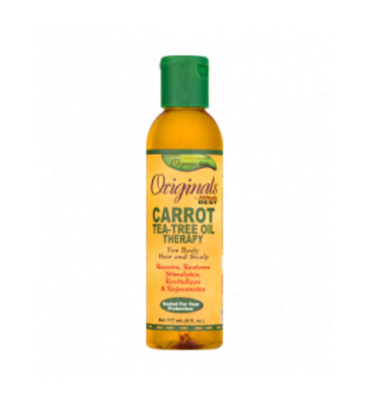 Africa's Best Africas Orig Carrot Tea Tree Oil  177ml  6 Fl Oz
