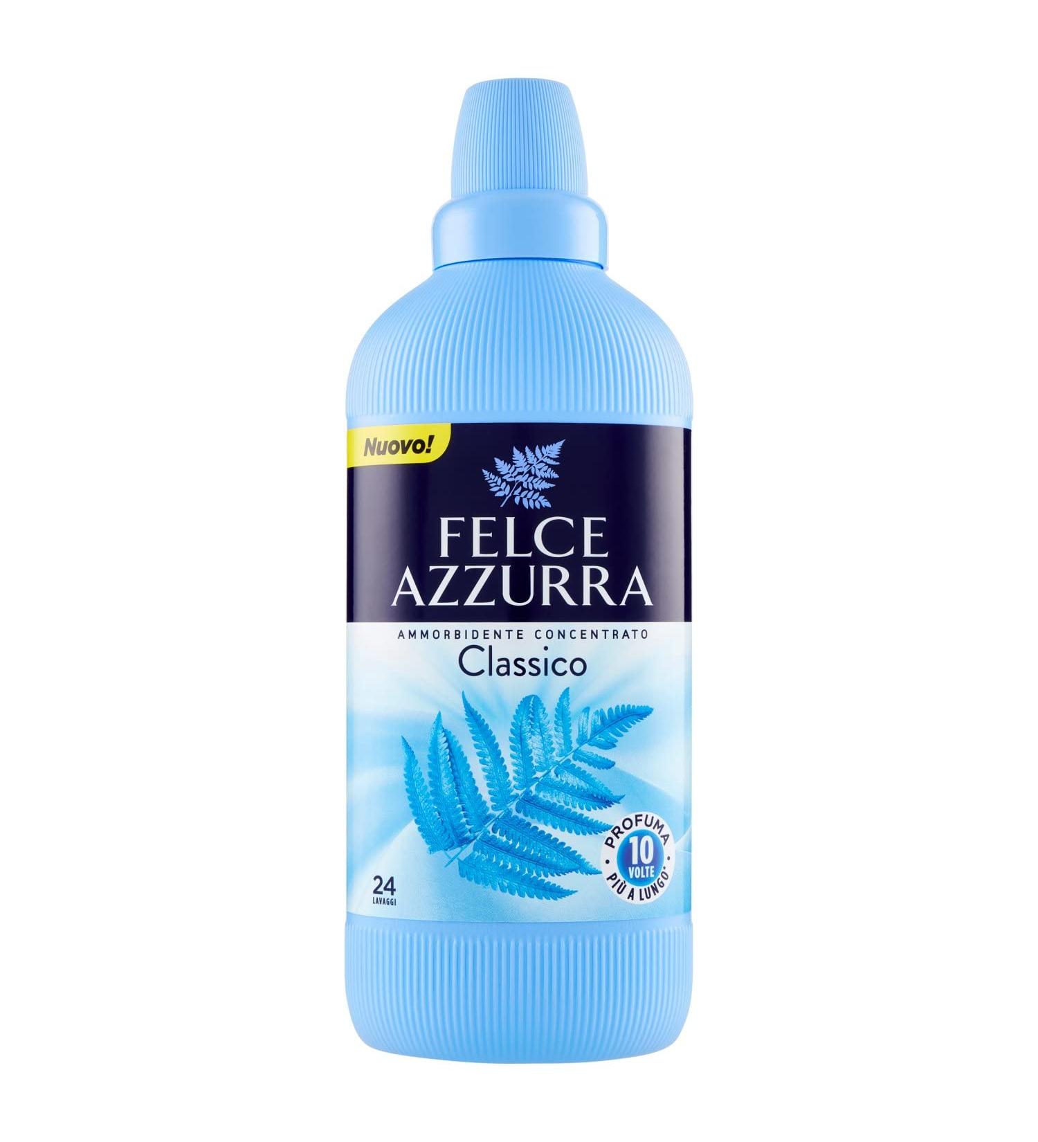 Felce Azzurra Fabric Softener Concentrate 600ml - Classic Ultra Soft | International Shipping - Buy Online on GoSupps.com