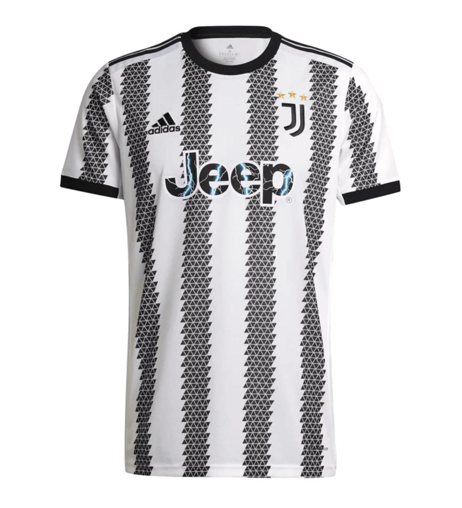 adidas Men's Juventus 22/23 Home Jersey Medium - Official Soccer Merchandise - Buy Online on GoSupps.com