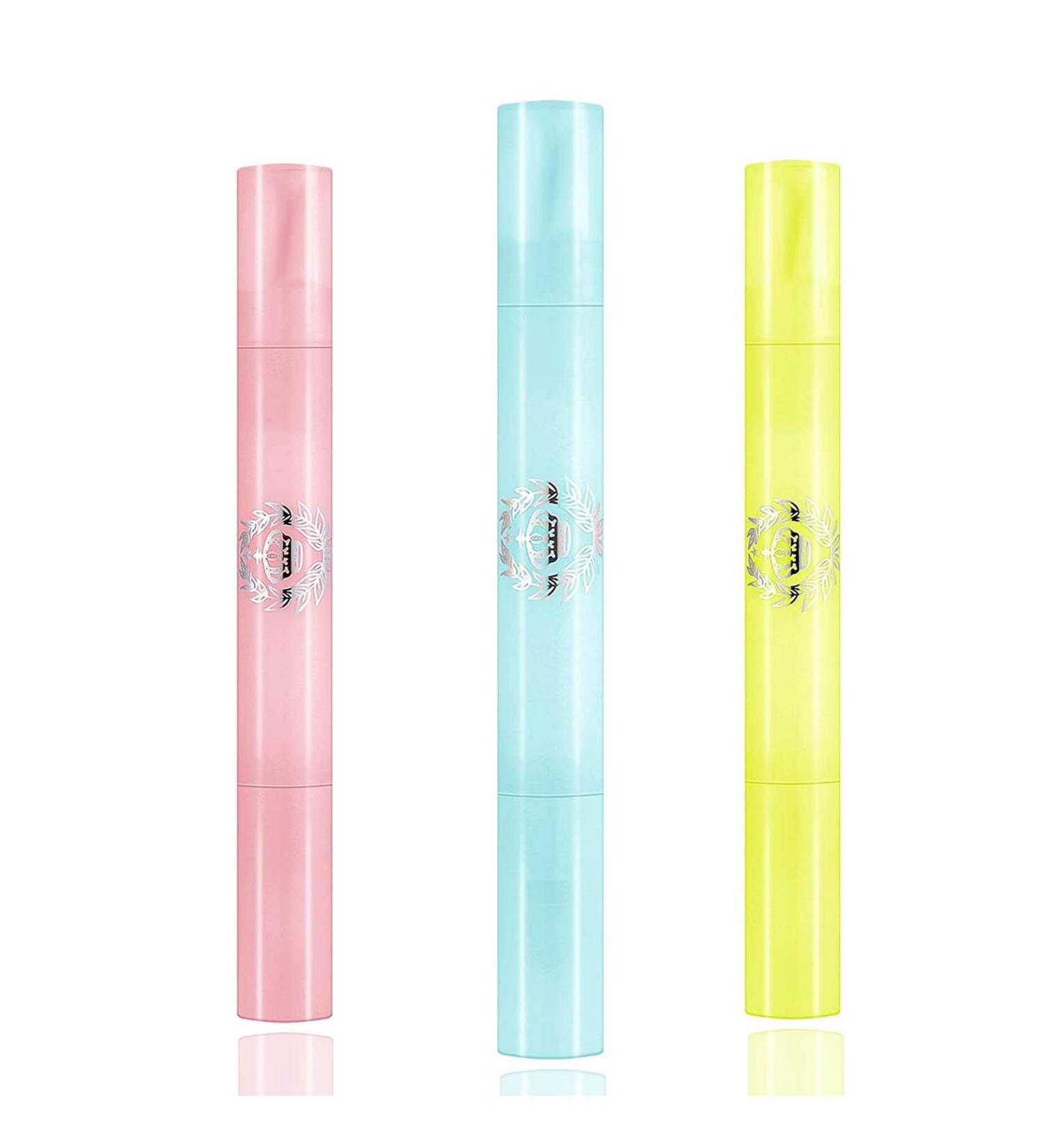 QIUFSSE Nail Polish Remover Pen Set - 3PCS Corrector & Cuticle Clean Up Pens for Easy Nail Makeup Removal - Buy Online on GoSupps.com