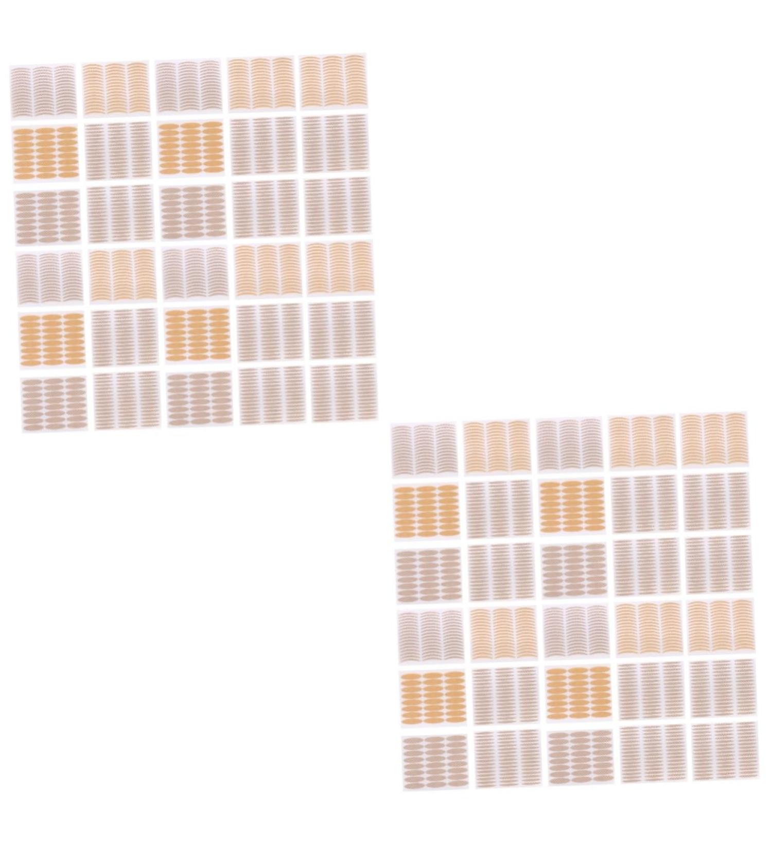 Beavorty 100 Sheets Lace Double Eyelid Sticker Invisible Double Eyelid Stickers Invisible Eyelid Stickers - Buy Online on GoSupps.com