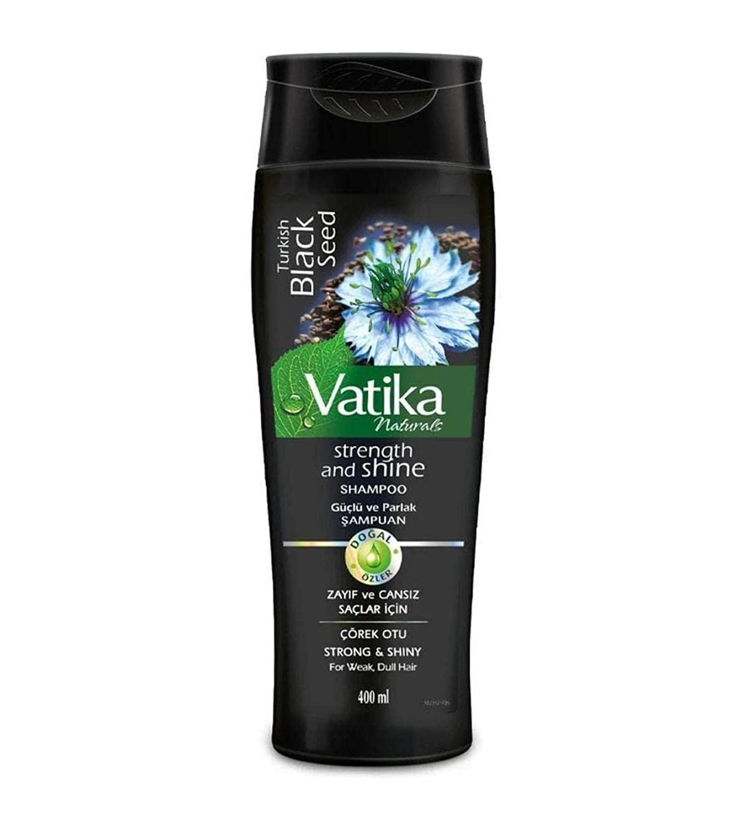 Buy Vatika Black Seed Shampoo 360ml - Nourishing Hair Care for All Hair Types International Shipping Available - Buy Online on GoSupps.com