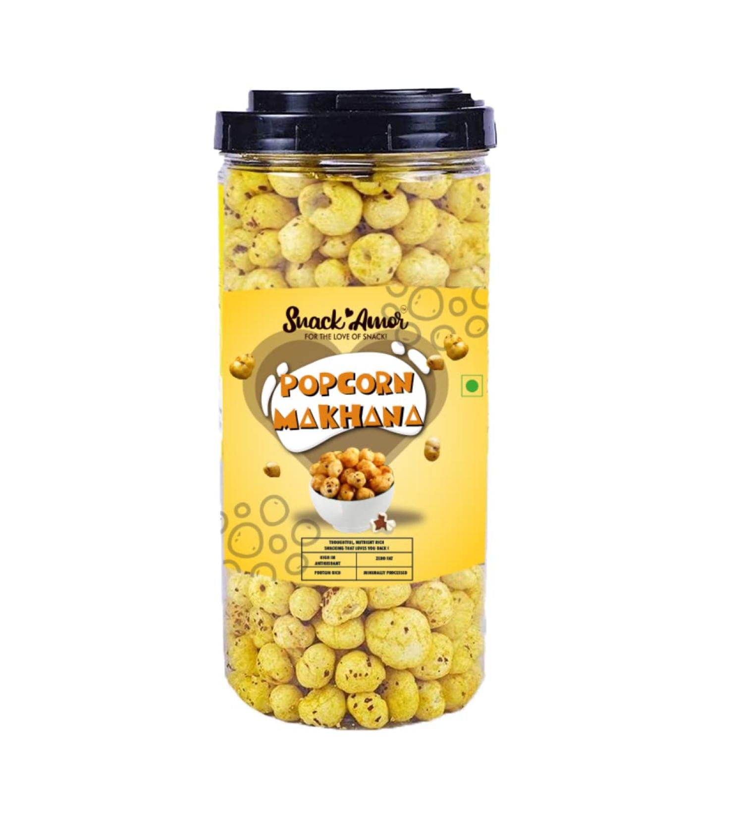 SnackAmor Popcorn Makhana 55g - Buy Online on GoSupps.com