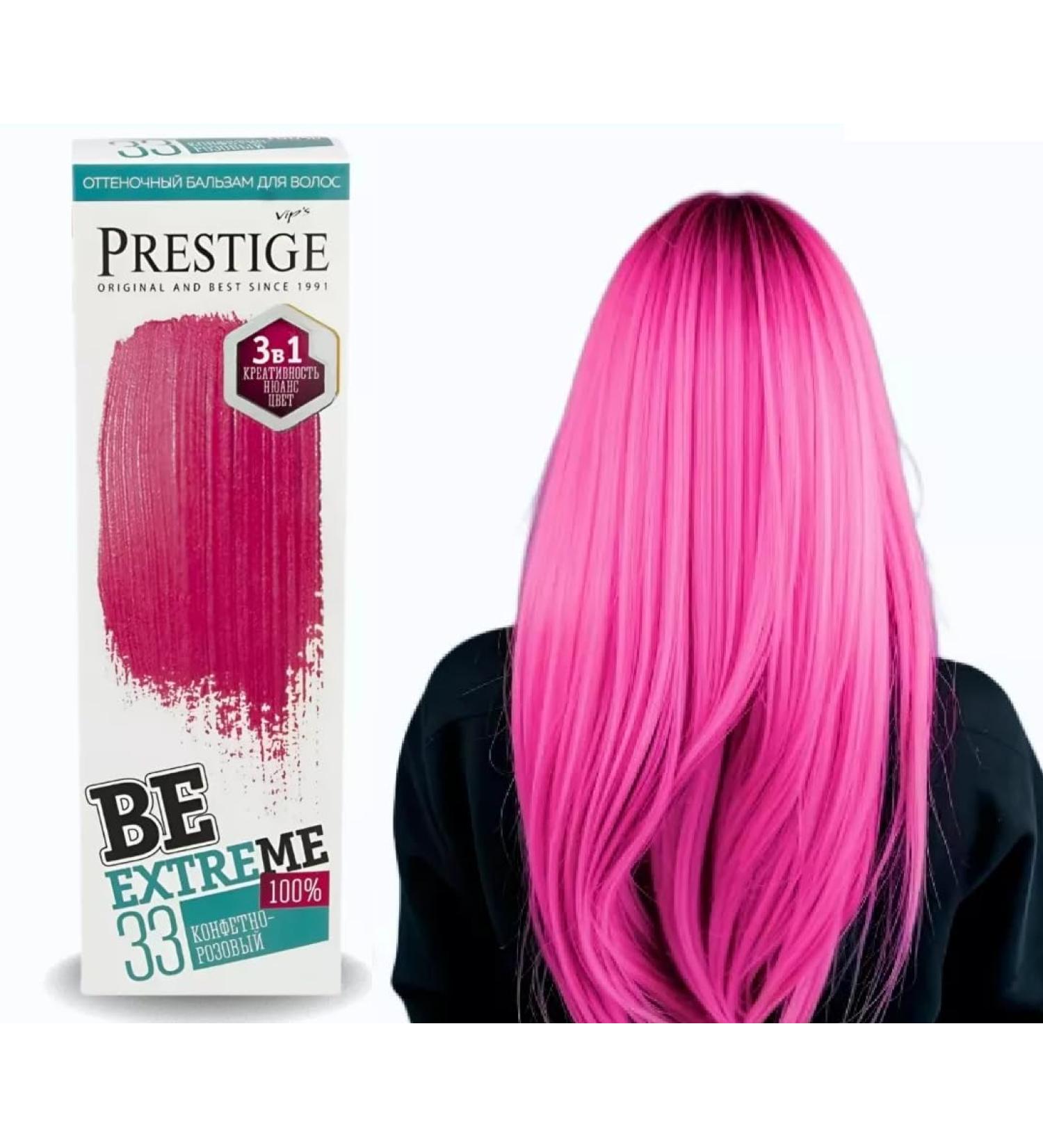  Rosa Impex Semi-permanent hair dye balm 33 Candy Pink BeEXTREME 100% Ammonia Free Paraben Free PPD Balzam ottenochny besulfatny dlya volos 33 Konfetno-rozovova y - Buy Online on GoSupps.com