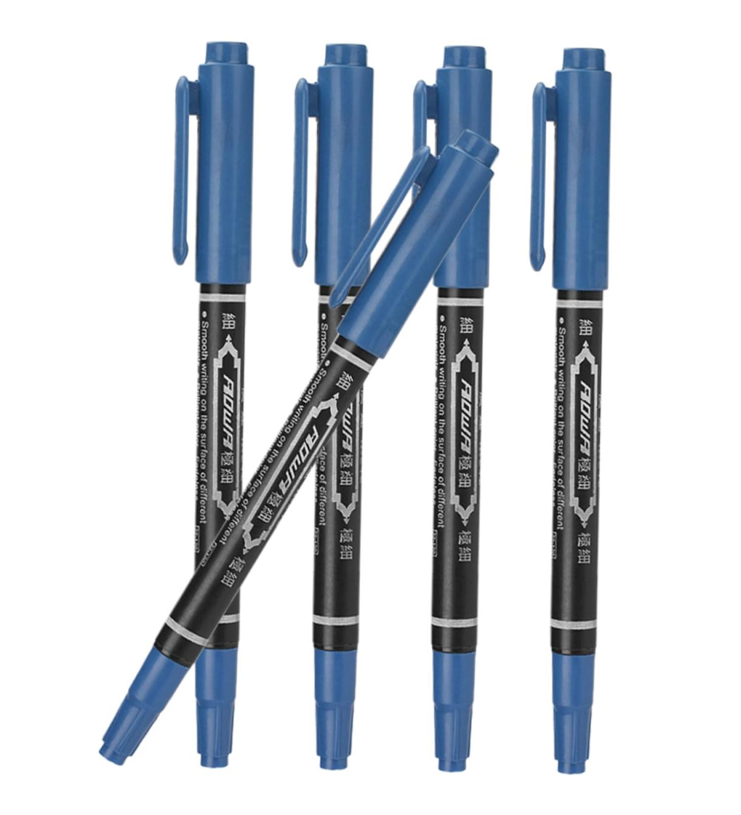 FRCOLOR 5pcs White -safe Surgery Pen Pen Grease Pen Eyebrow Pencil 13.9x1.8cm Blue - Buy Online on GoSupps.com