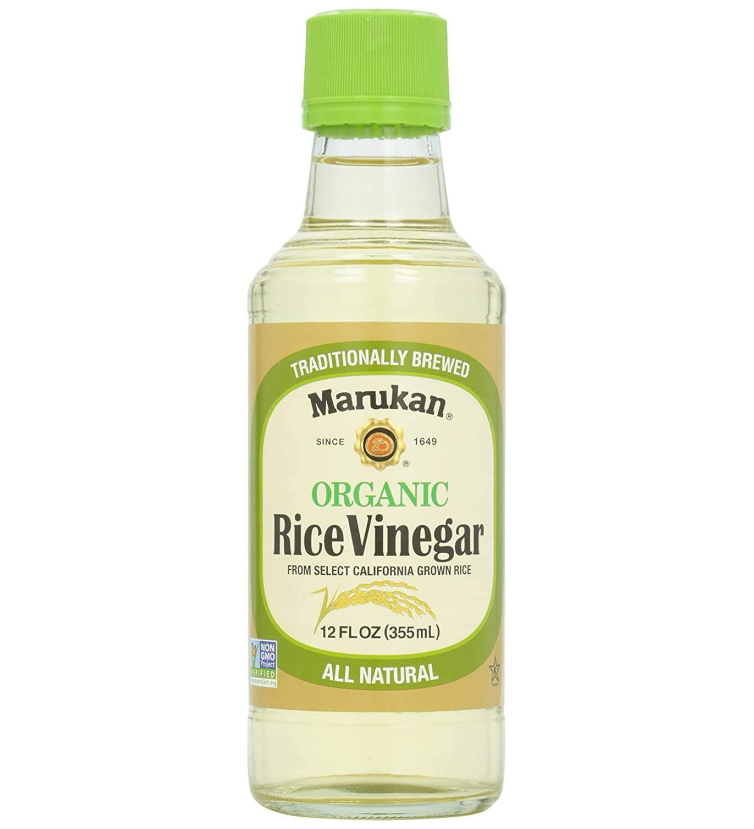 Marukan Vinegar Organic Rice Vinegar -- 12 fl oz - 2 pc