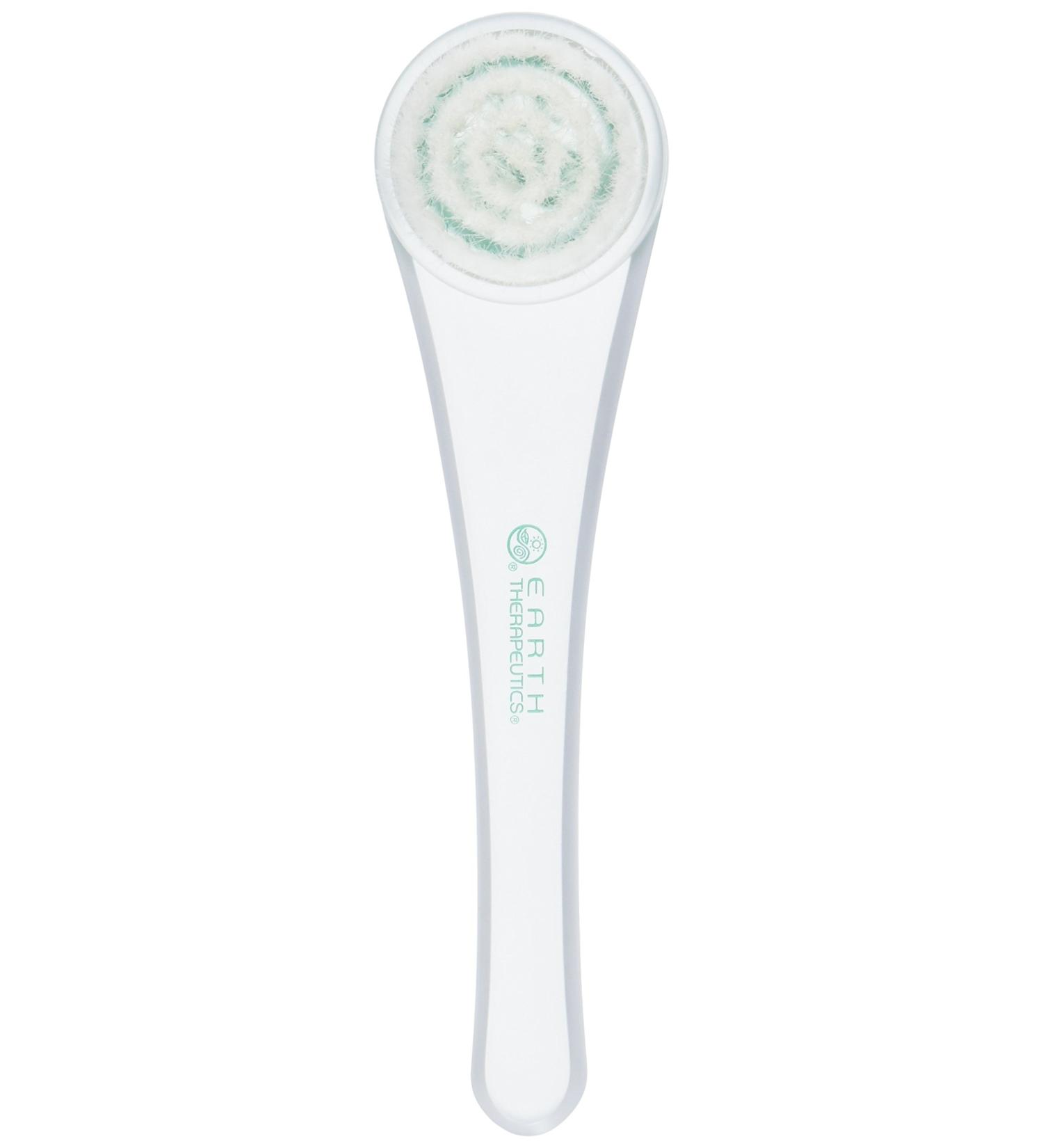 Earth Therapeutics SofTouch Complexion Brush - Gentle Facial Exfoliation & Cleansing - Buy Online on GoSupps.com