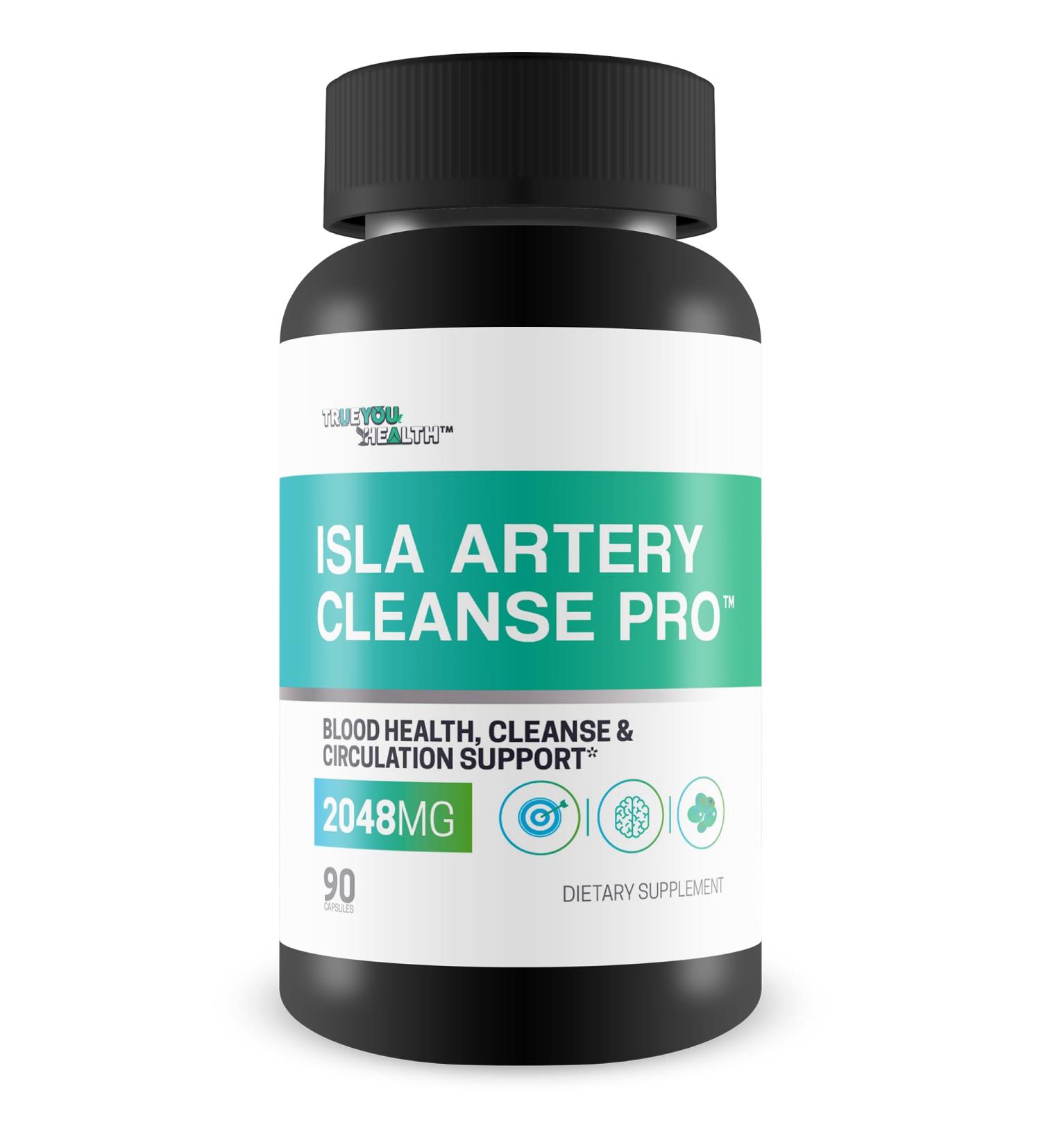 Isla Artery Cleanse Pro | Best Blood Cleanse for Vein & Heart Health | Natural Artery & Heart Support - Buy Online on GoSupps.com
